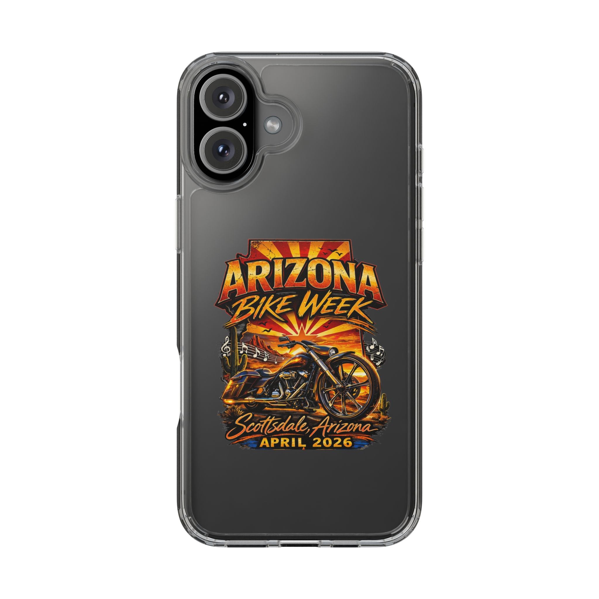 Arizona Bike Week April 2026 Scottsdale, Arizona Clear Cases