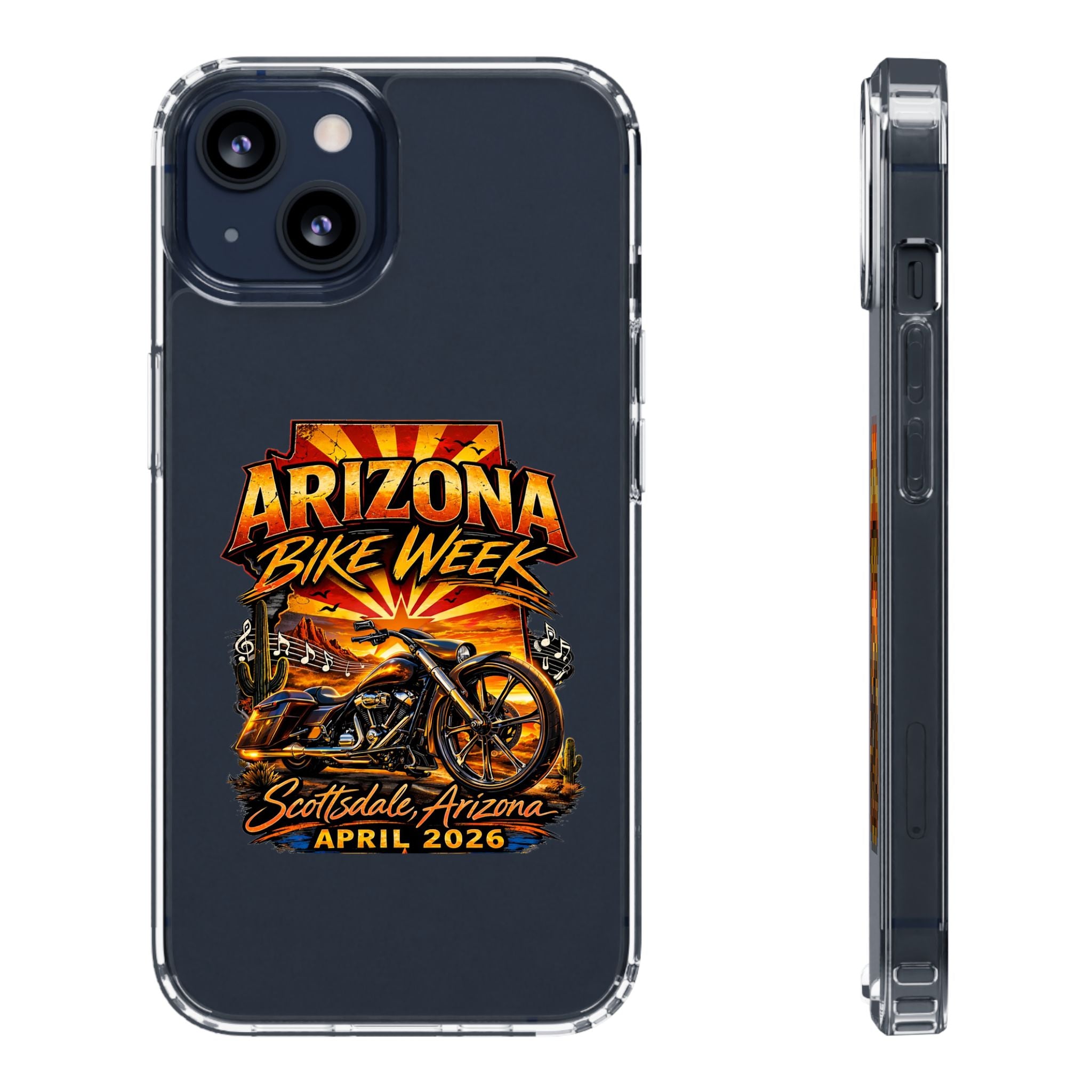 Arizona Bike Week April 2026 Scottsdale, Arizona Clear Cases