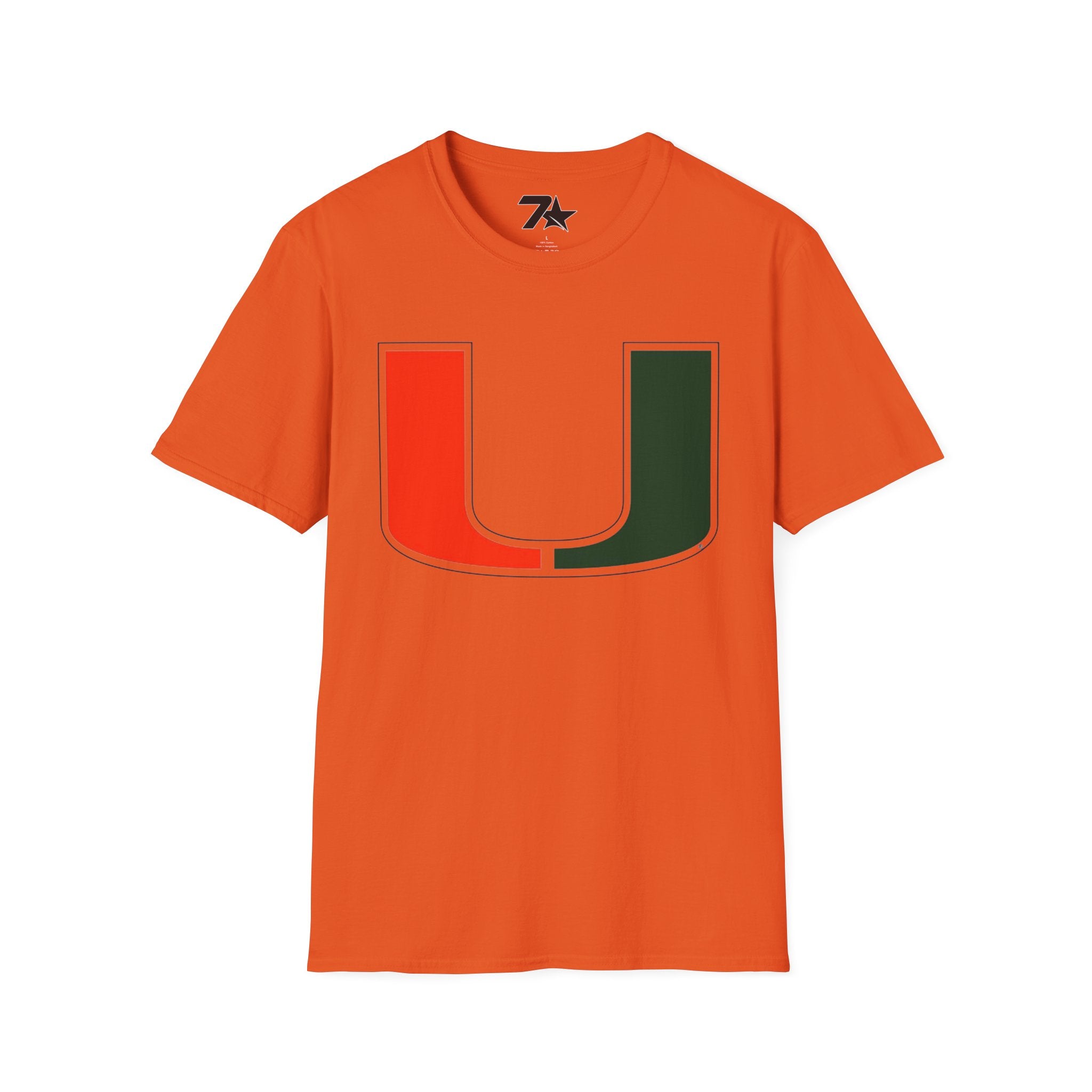 Miami Hurricanes College Football Playoffs 25-26 T-Shirt — Front & Back Big Print
