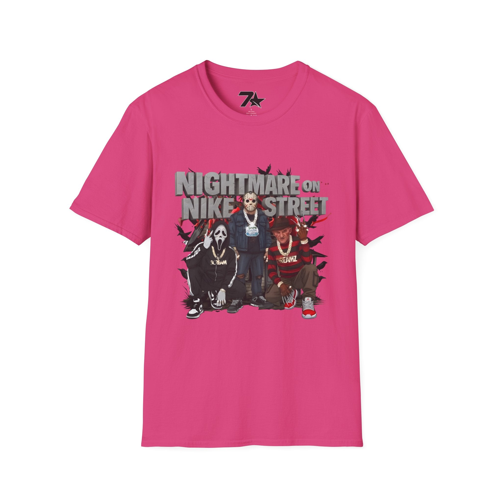 Nightmare on Sneaker Street T-Shirt — Horror Sneakerhead Tee
