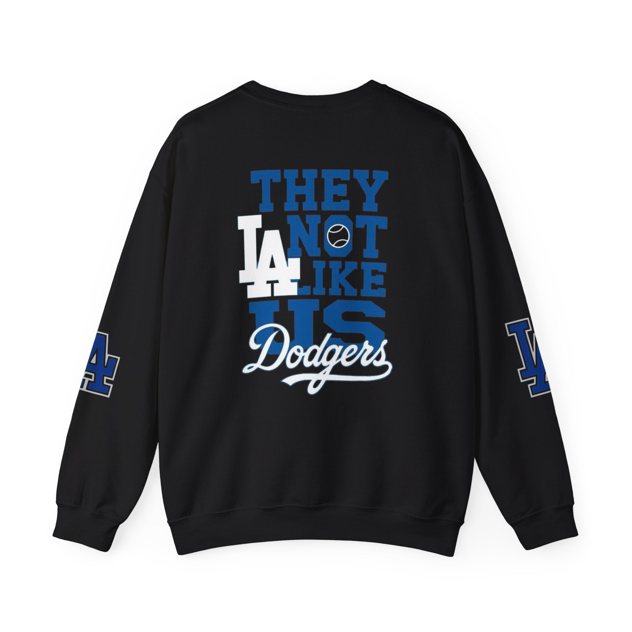 LA Dodgers World Series Champions Crewneck Sweatshirt, Raglan Sleeve, 4 Prints