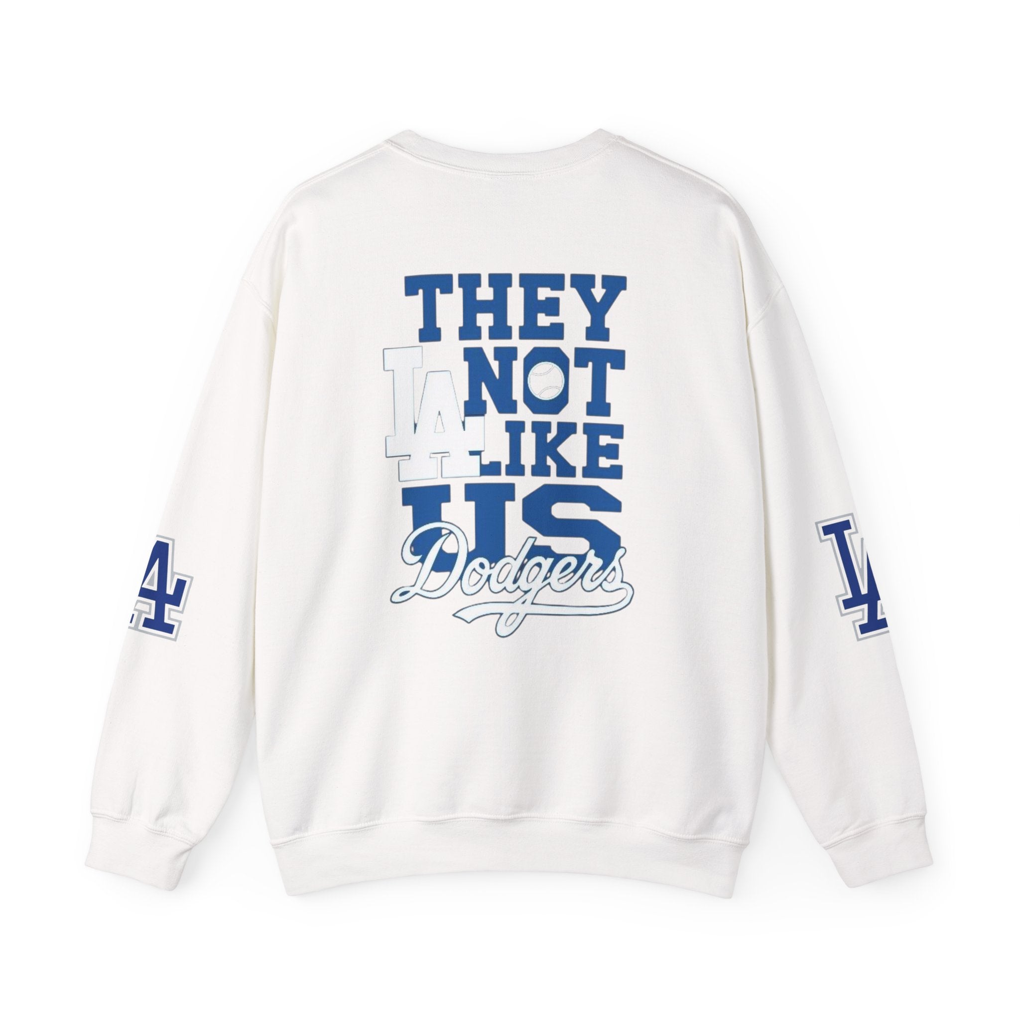 LA Dodgers World Series Champions Crewneck Sweatshirt, Raglan Sleeve, 4 Prints