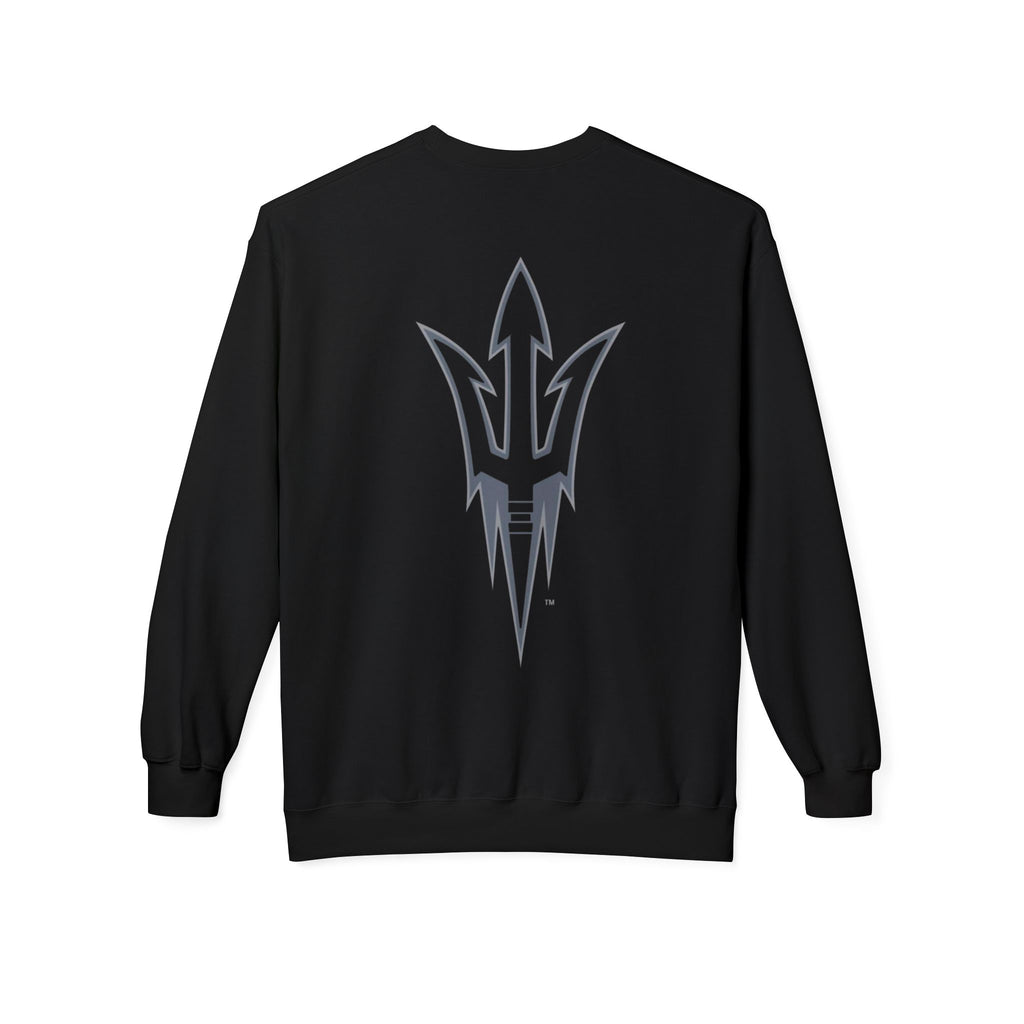 ASU The Fork Black Out Unisex Sweatshirt, Arizona State University, College