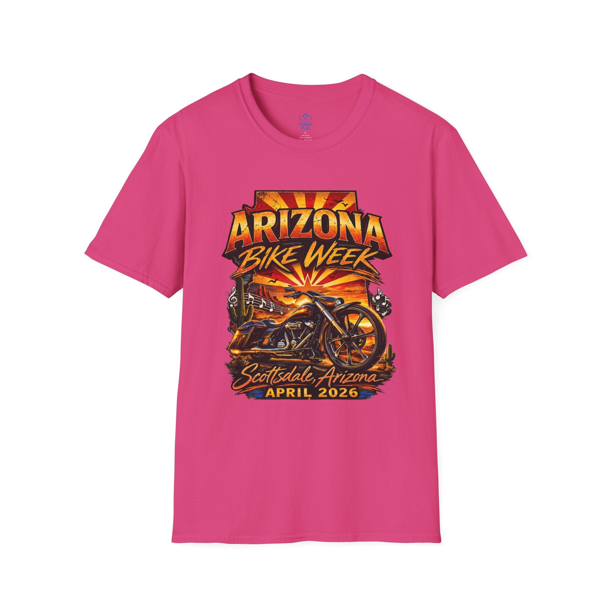 Arizona Bike Week April 2026 T-Shirt | Scottsdale Motorcycle Rally