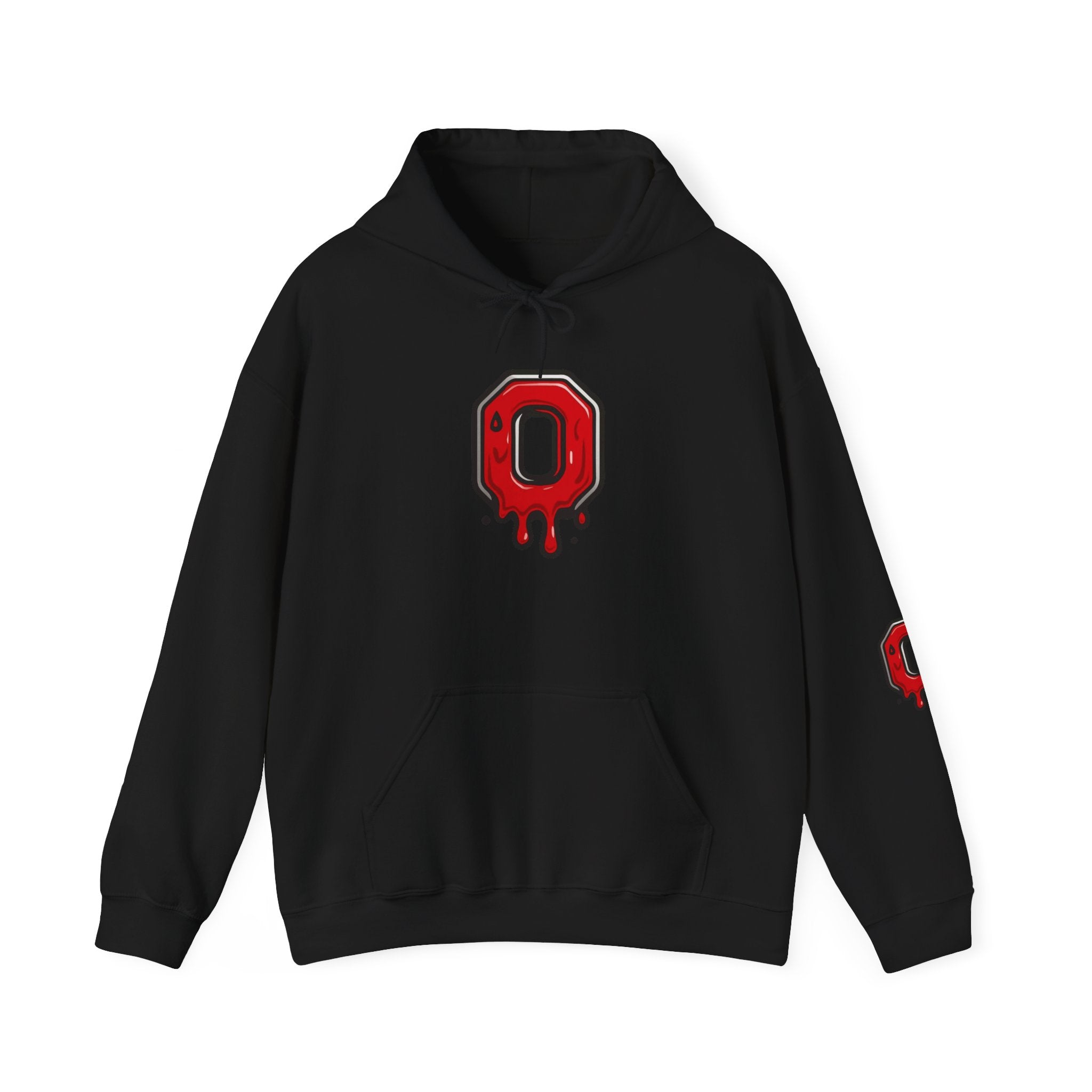 The Block O Drip Hoodie, National Champions 2025 Hoodie, Buckeyes Fan