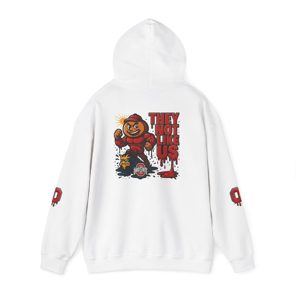 College Football Rivalry Unisex Hooded Sweatshirt, Ohio vs Michigan Drip STOMP!