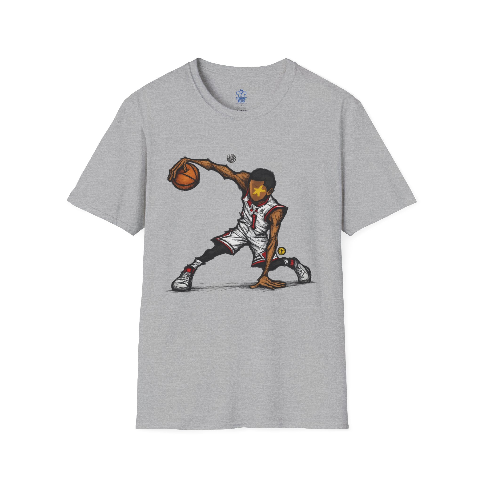Basketball Dribbling Drill Crossover T-Shirt | Training Skill Tee