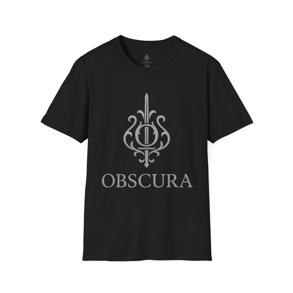 Exclussive!! Obscura, Rebel Unisex T-Shirt, Sword Power Graphic Tee, Dark Streetwear Apparel