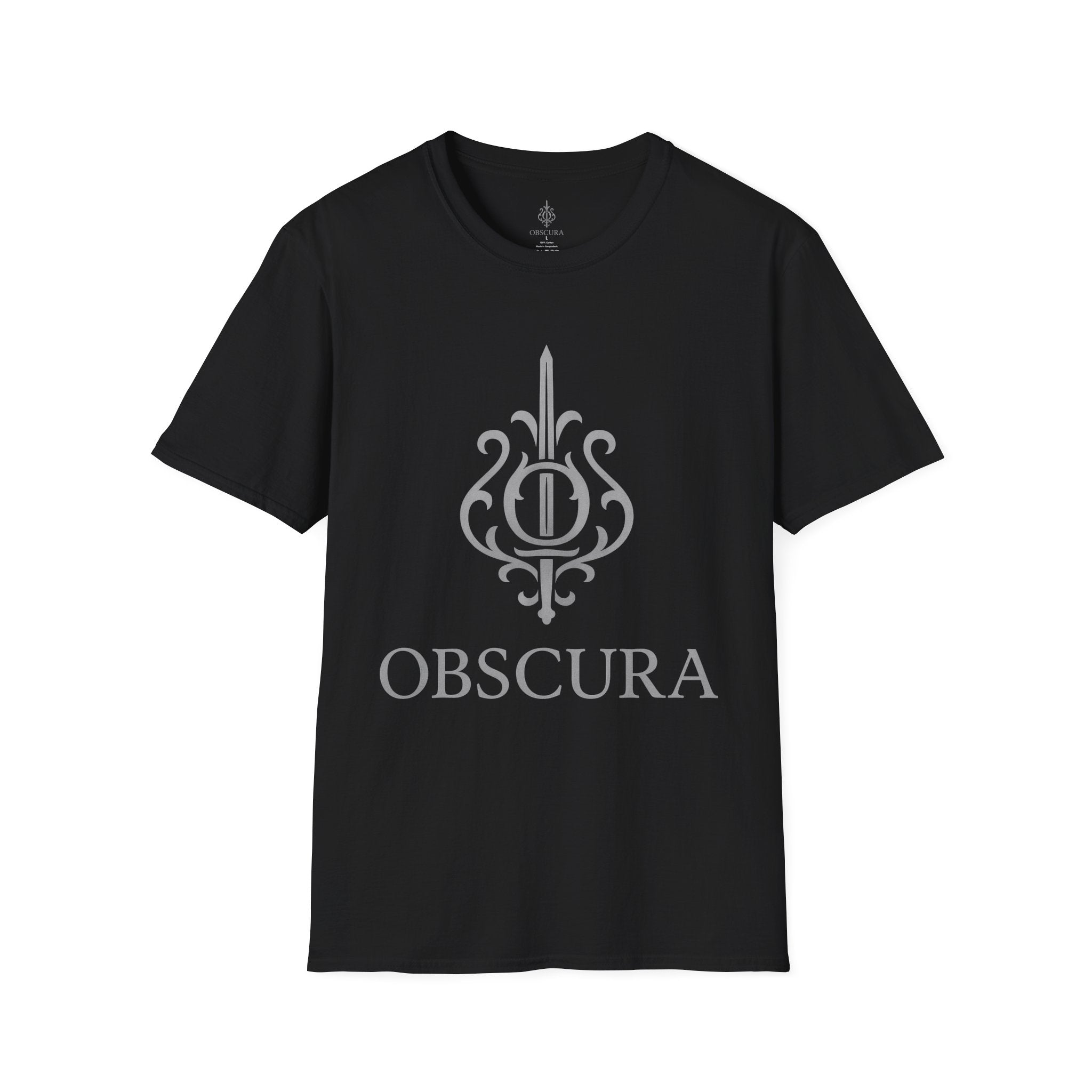 Exclussive!! Obscura, Rebel Unisex T-Shirt, Sword Power Graphic Tee, Dark Streetwear Apparel