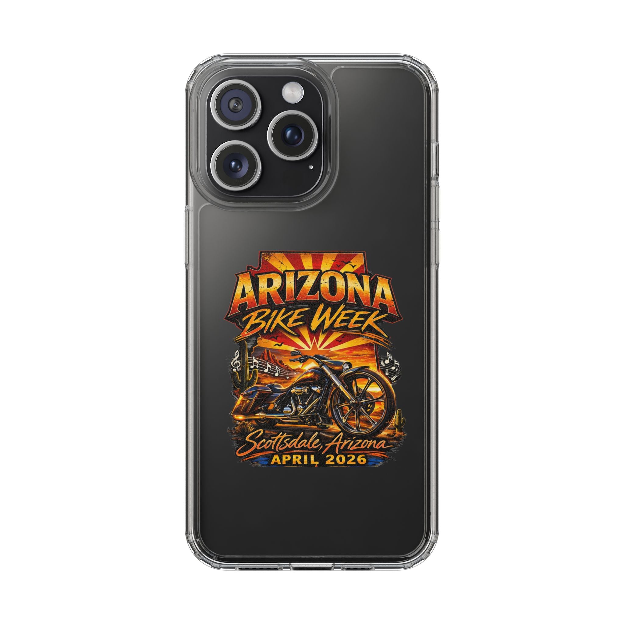 Arizona Bike Week April 2026 Scottsdale, Arizona Clear Cases
