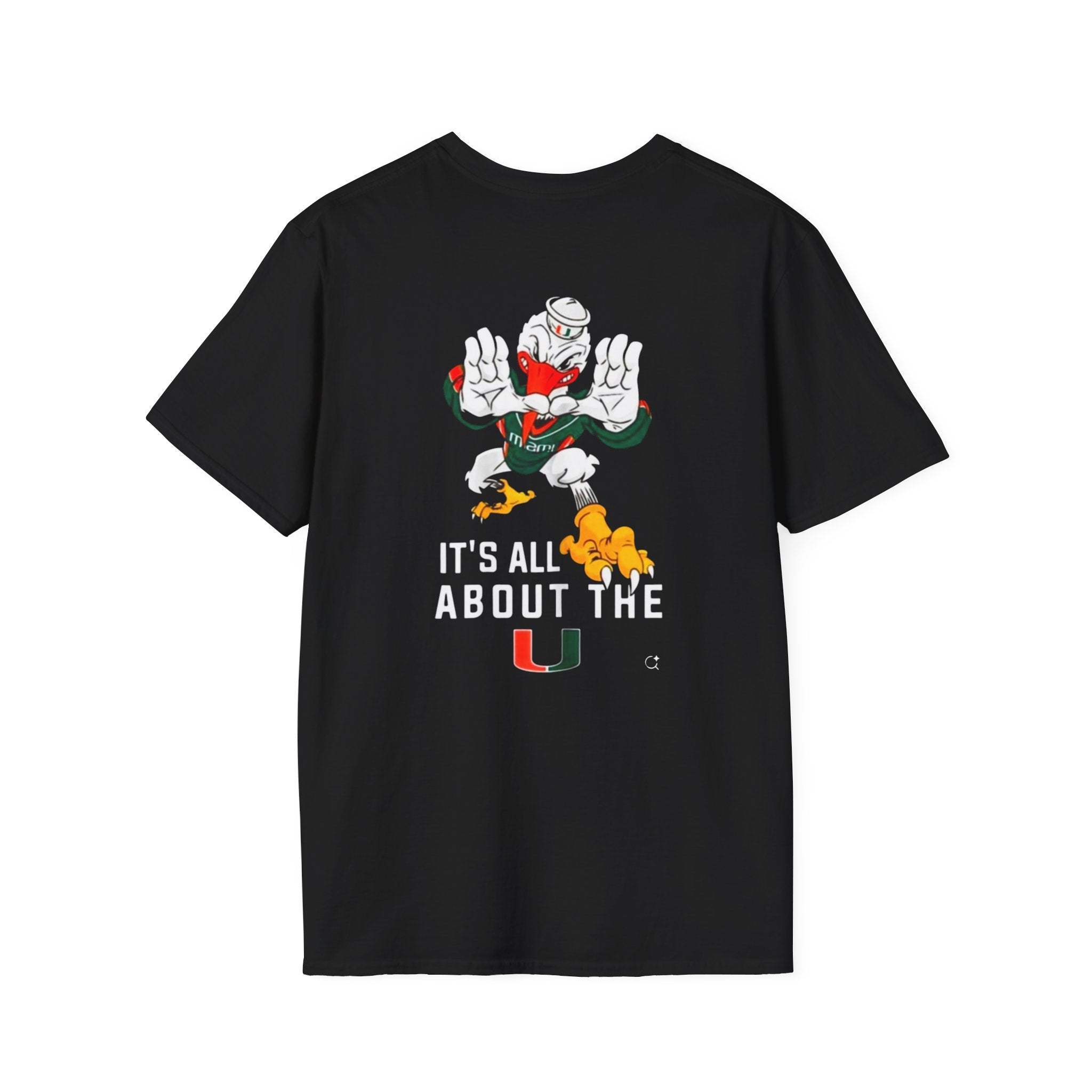 Miami Hurricanes College Football Playoffs 25-26 T-Shirt — Front & Back Big Print