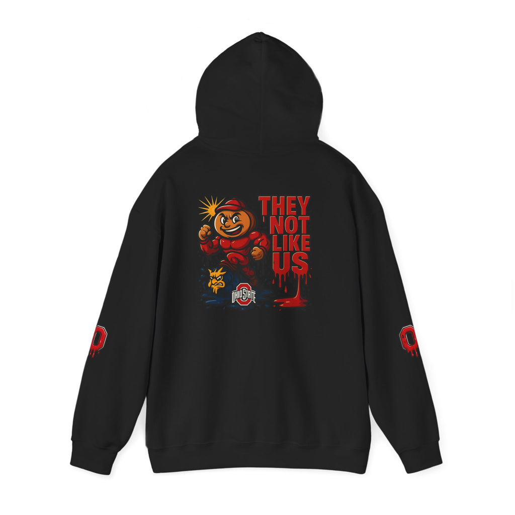 College Football Rivalry Unisex Hooded Sweatshirt, Ohio vs Michigan Drip STOMP!