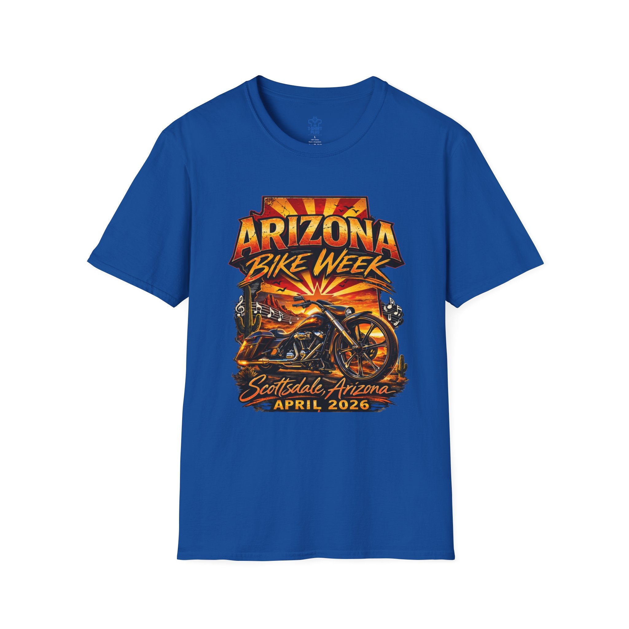 Arizona Bike Week April 2026 T-Shirt | Scottsdale Motorcycle Rally