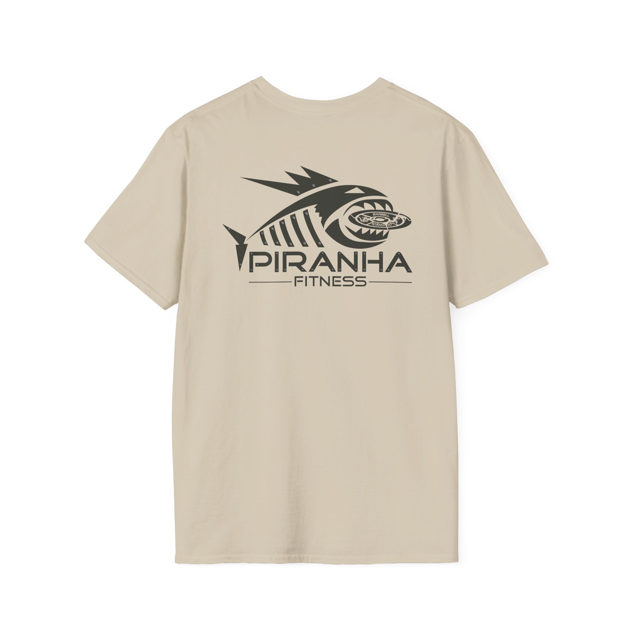 Arabic Piranha Fitness T-Shirt, Workout Tee, Softstyle Unisex Shirt, Gym