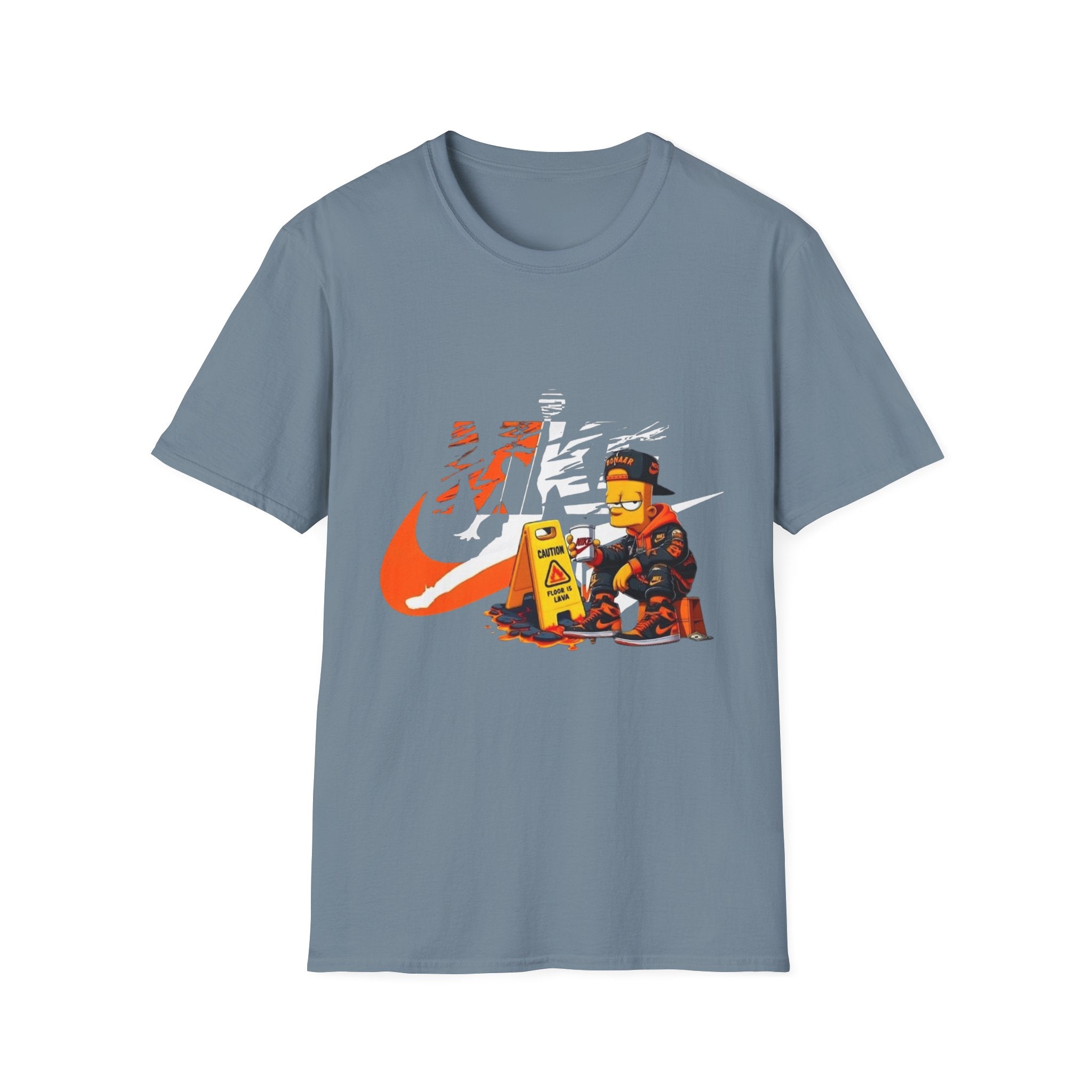 Lava Flow Streetwear Cartoon Art T-Shirt