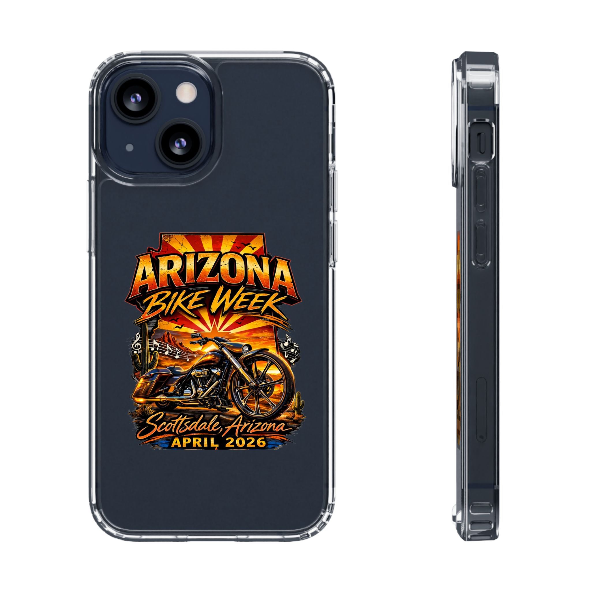 Arizona Bike Week April 2026 Scottsdale, Arizona Clear Cases