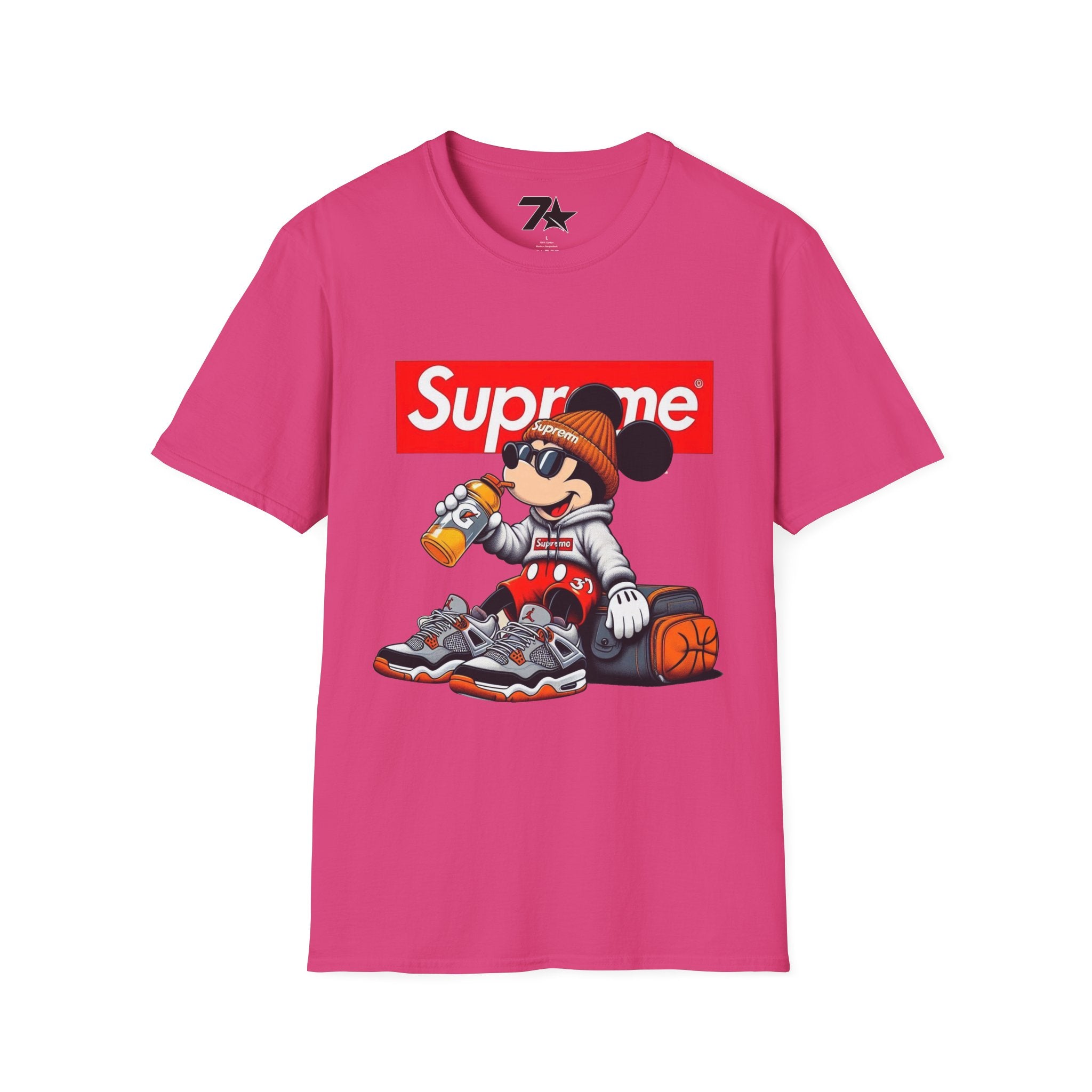 Streetwear Mouse Drip Graphic T-Shirt — Luxury-Inspired Supreme Style