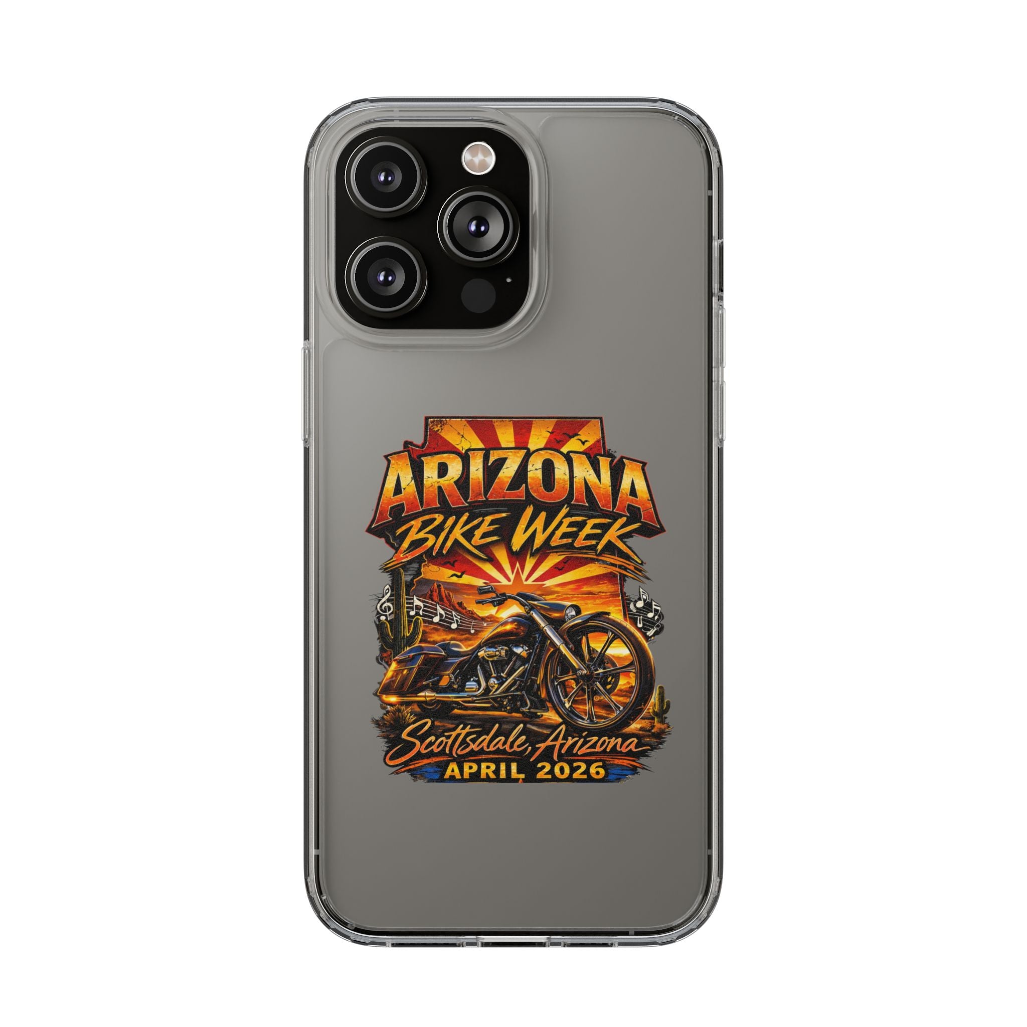 Arizona Bike Week April 2026 Scottsdale, Arizona Clear Cases
