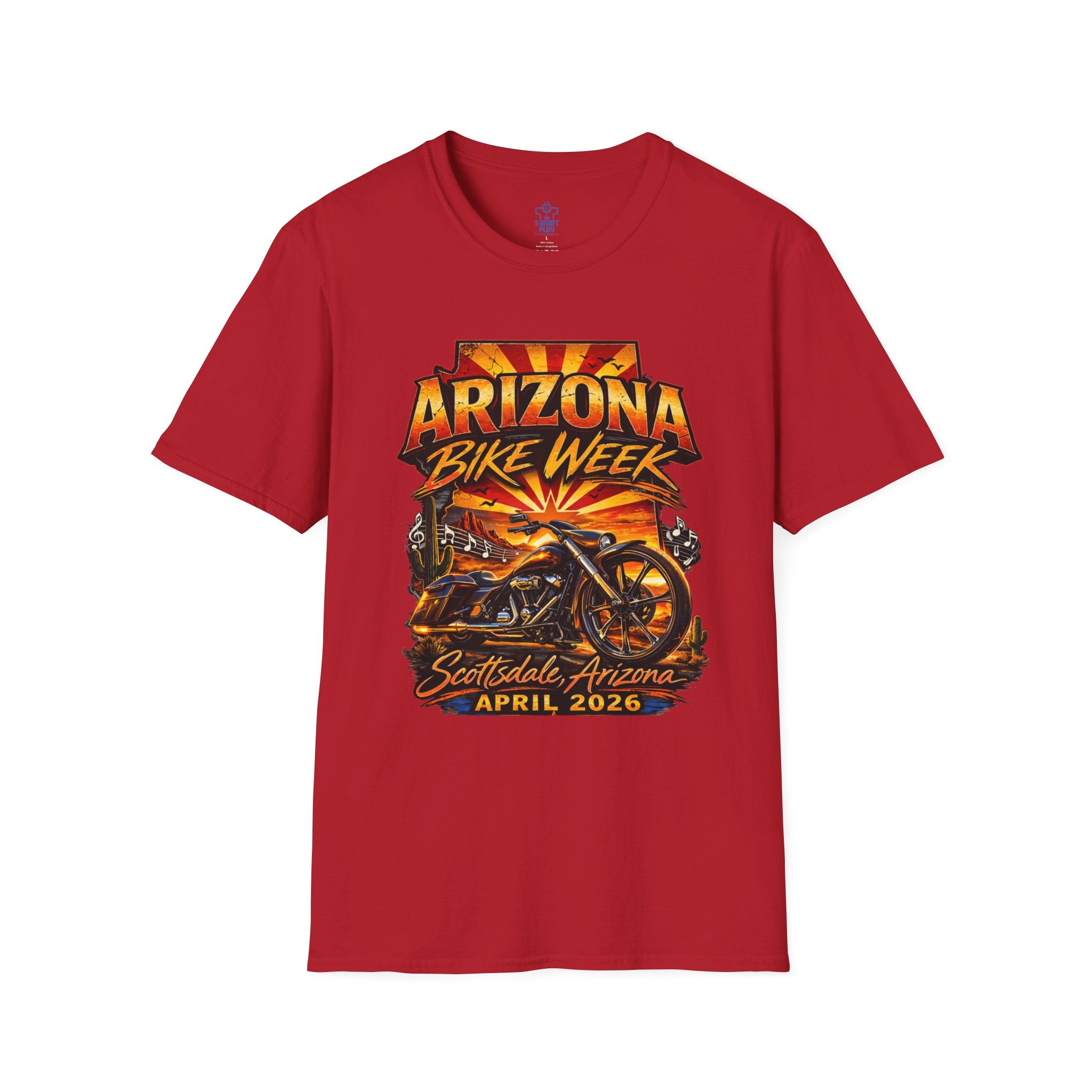 Arizona Bike Week April 2026 T-Shirt | Scottsdale Motorcycle Rally