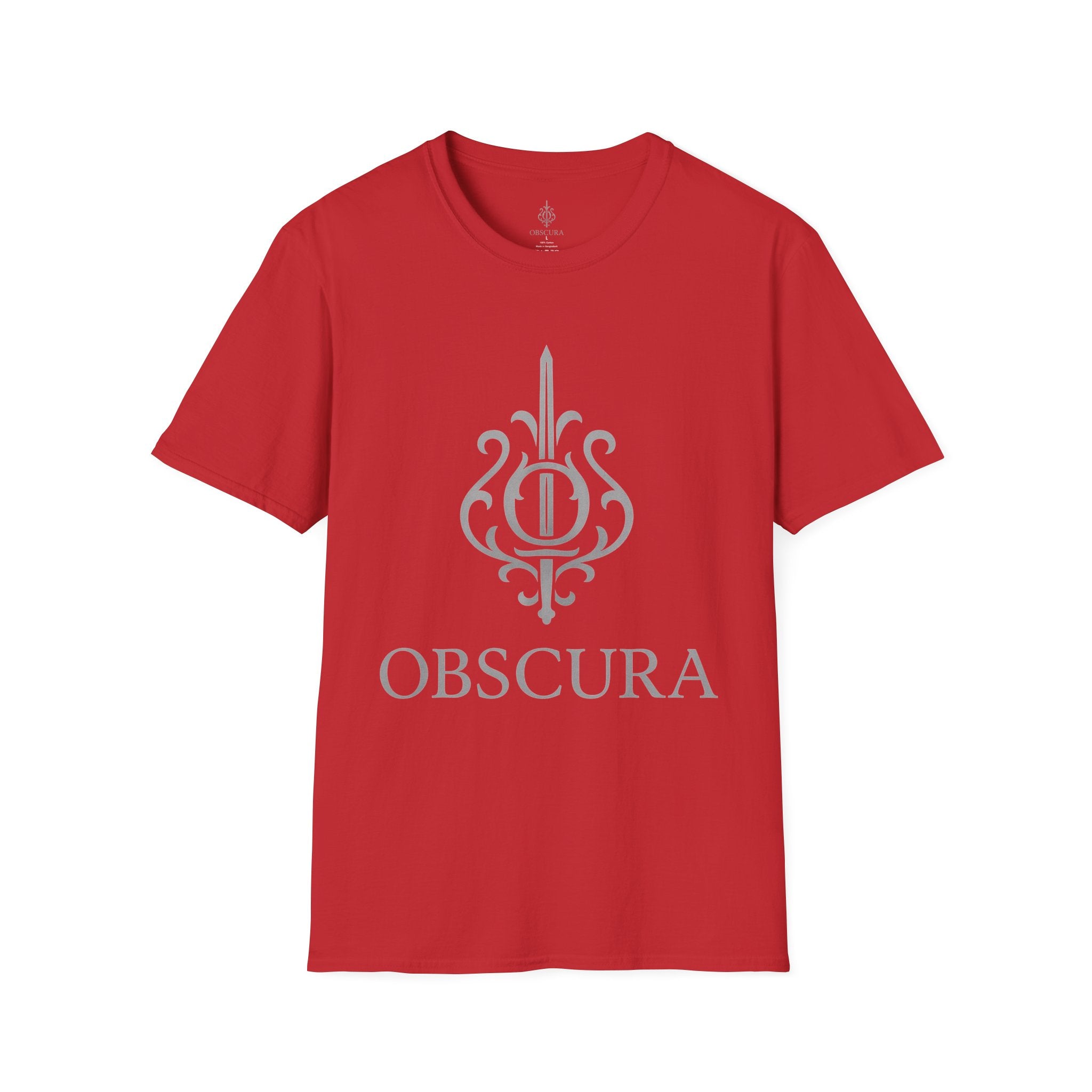 Exclussive!! Obscura, Rebel Unisex T-Shirt, Sword Power Graphic Tee, Dark Streetwear Apparel