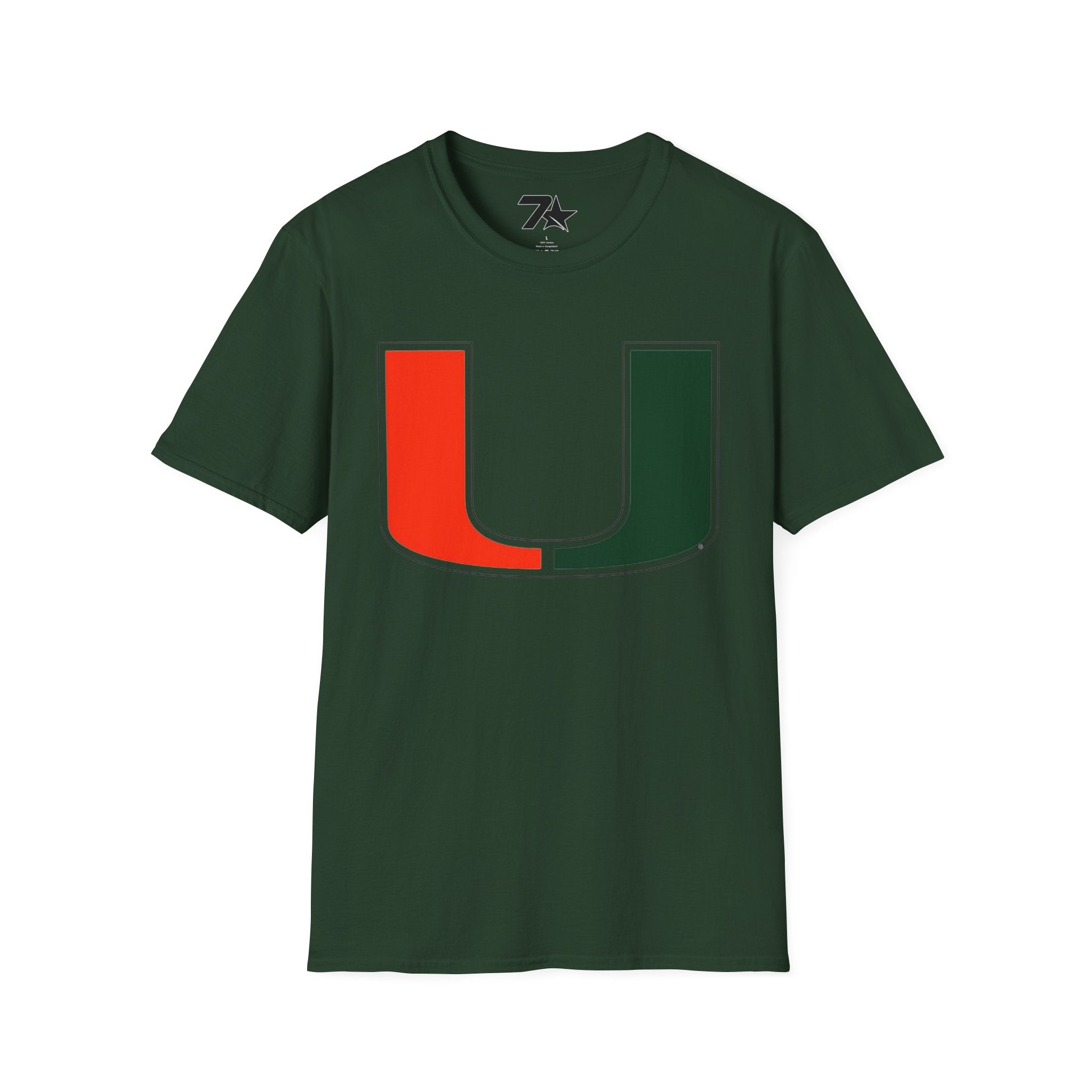 Miami Hurricanes College Football Playoffs 25-26 T-Shirt — Front & Back Big Print