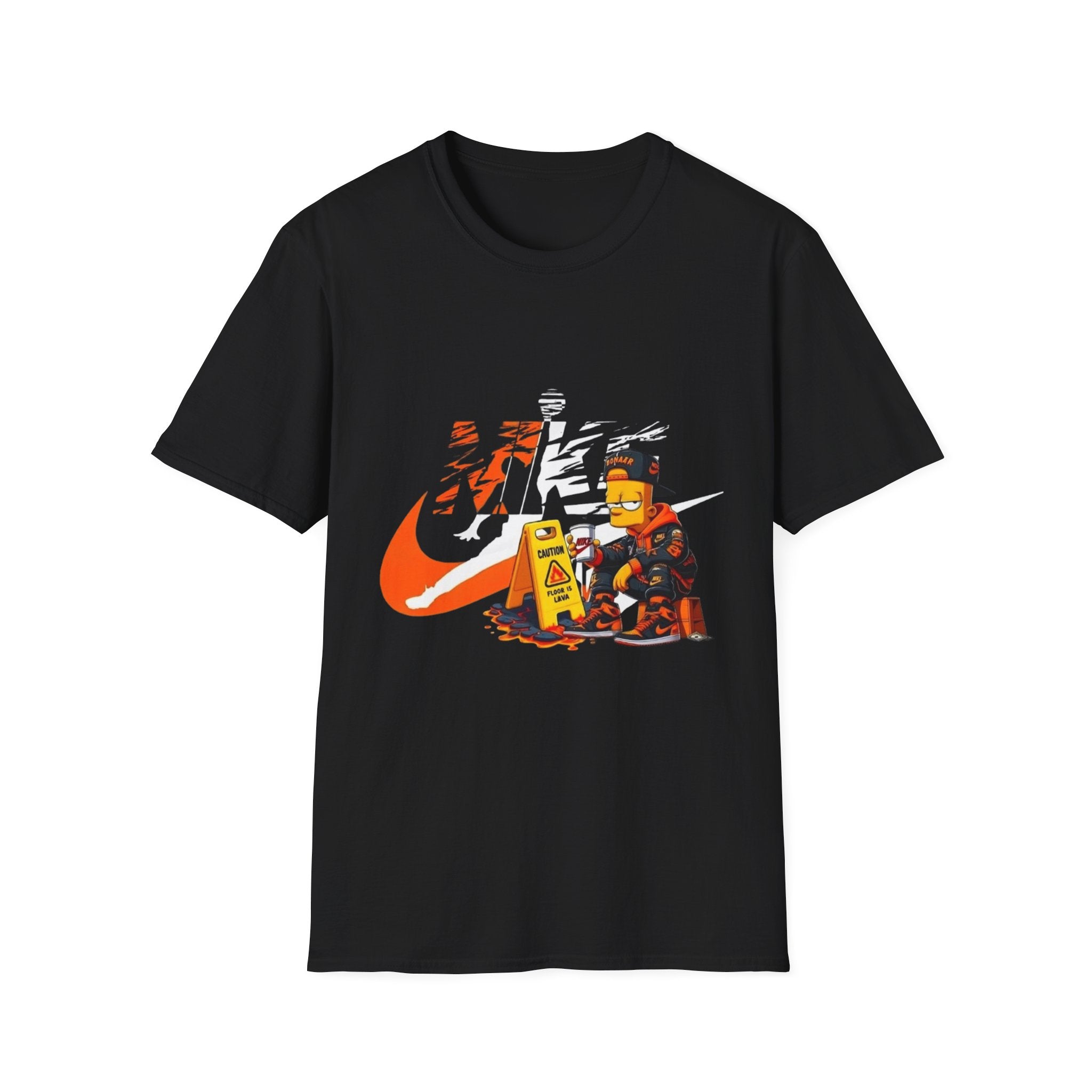 Lava Flow Streetwear Cartoon Art T-Shirt