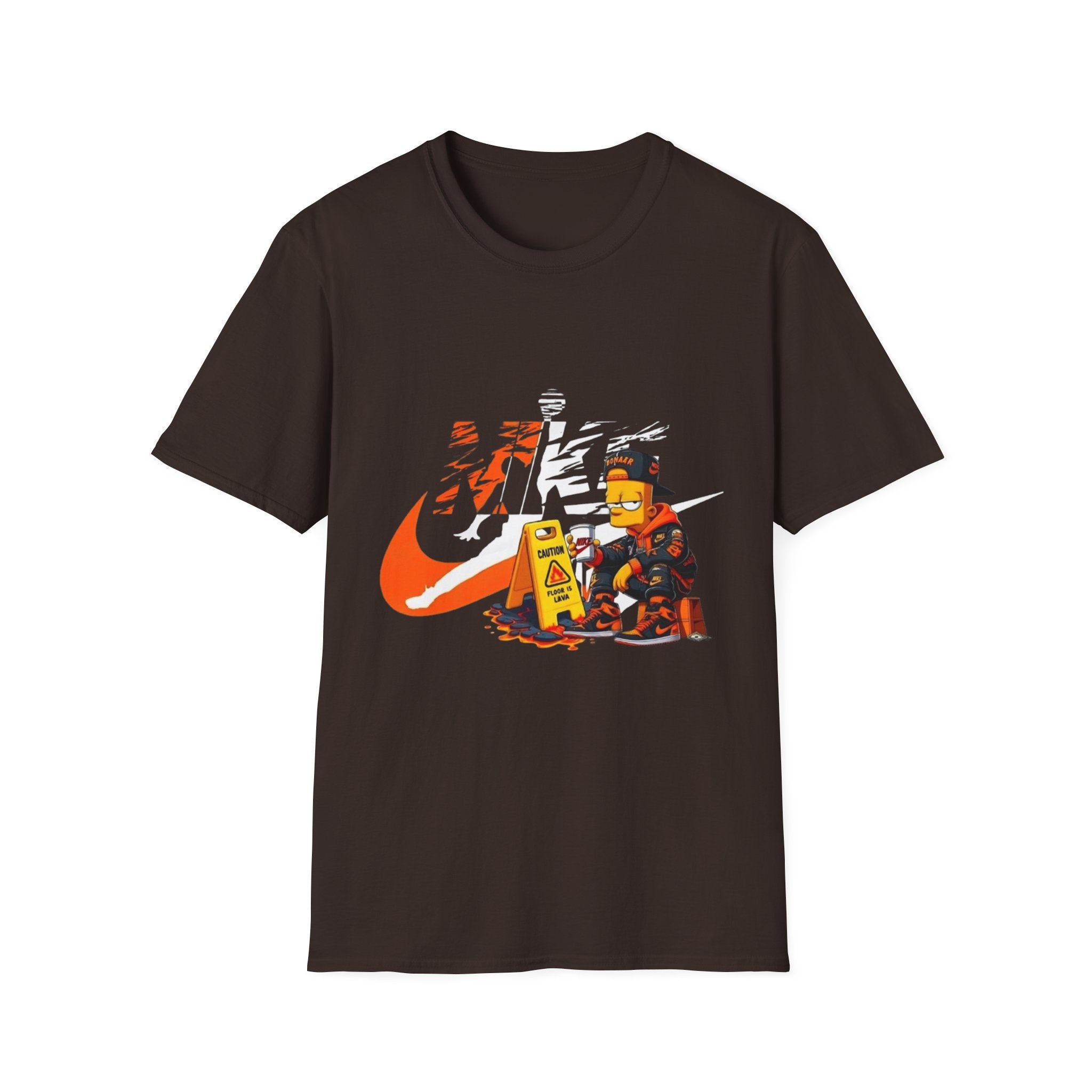 Lava Flow Streetwear Cartoon Art T-Shirt