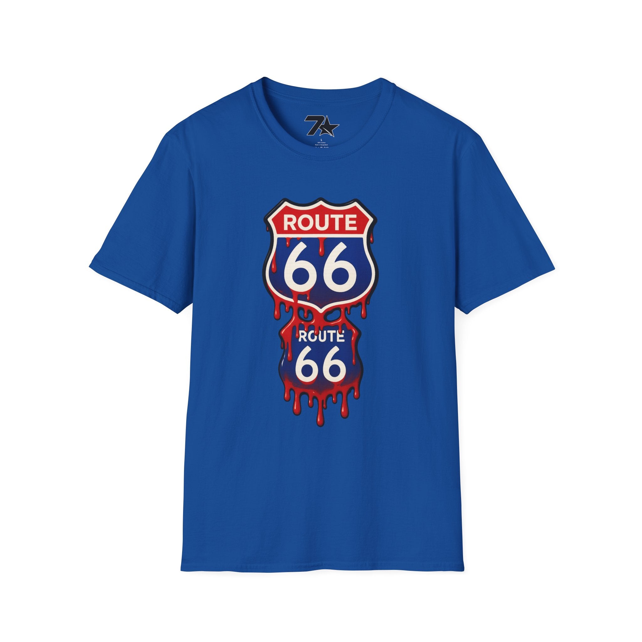 Route 66 Drip Unisex T-Shirt, Graphic Tee, Road Trip Shirt, Vintage Travel Top,