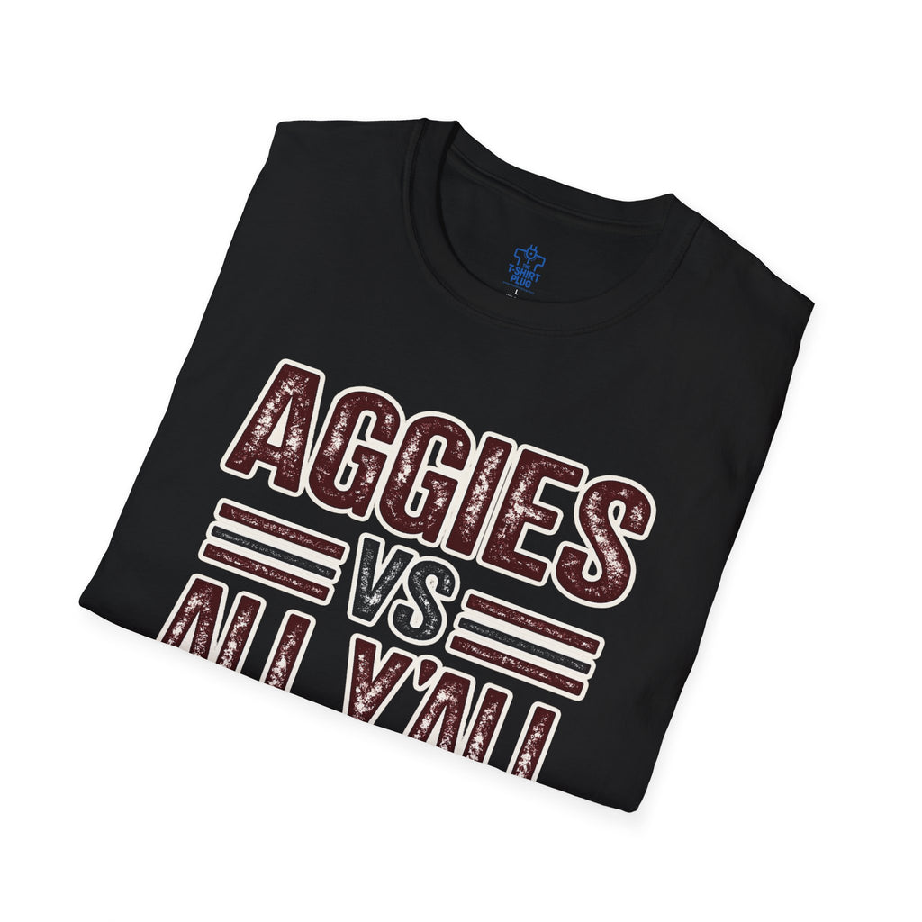 Aggies VS All Y'all Texas A&M T-Shirt