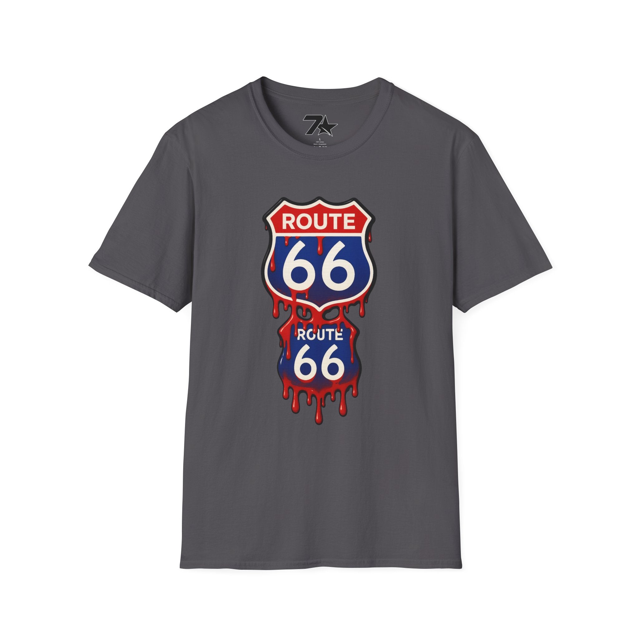 Route 66 Drip Unisex T-Shirt, Graphic Tee, Road Trip Shirt, Vintage Travel Top,