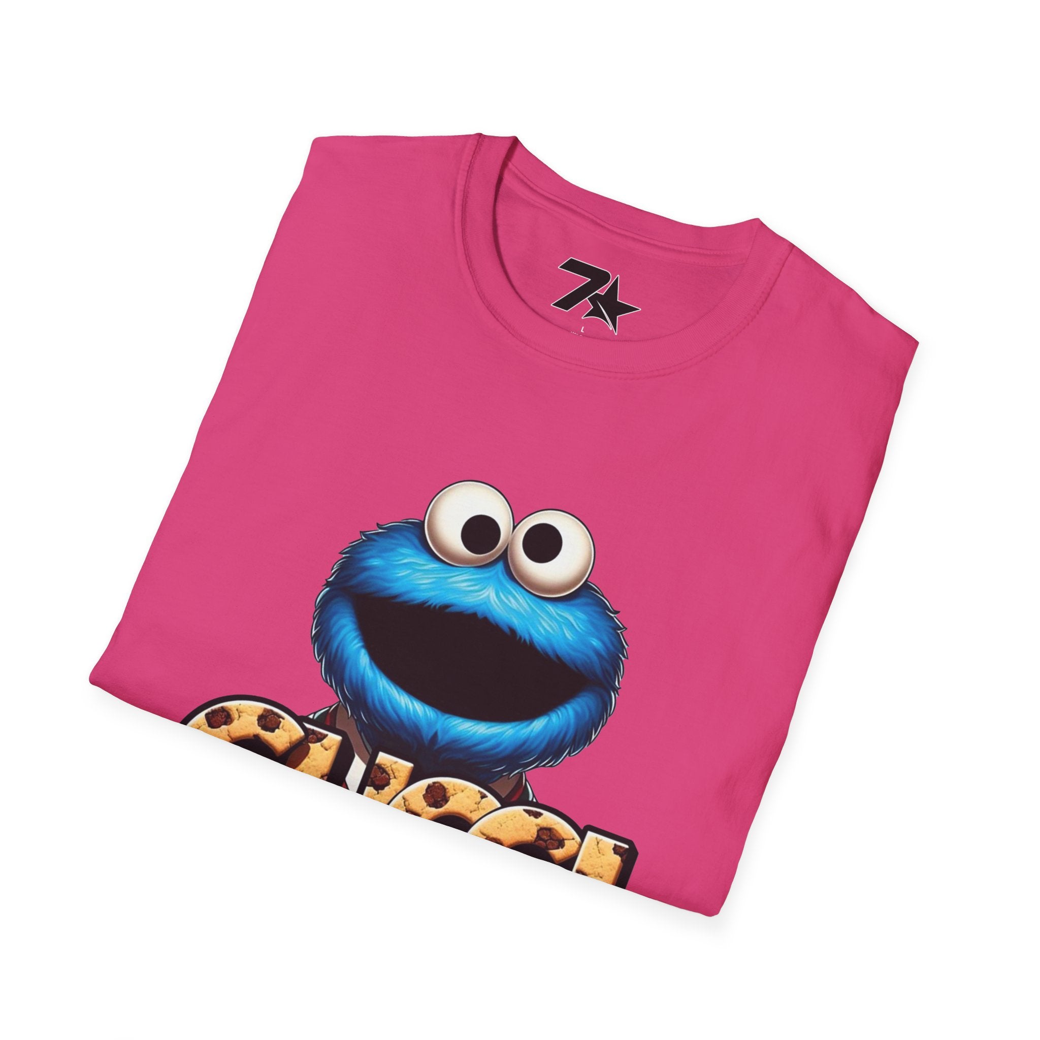 Cookie Monster Designer Drip T-Shirt — Luxury Cookie Style Graphic