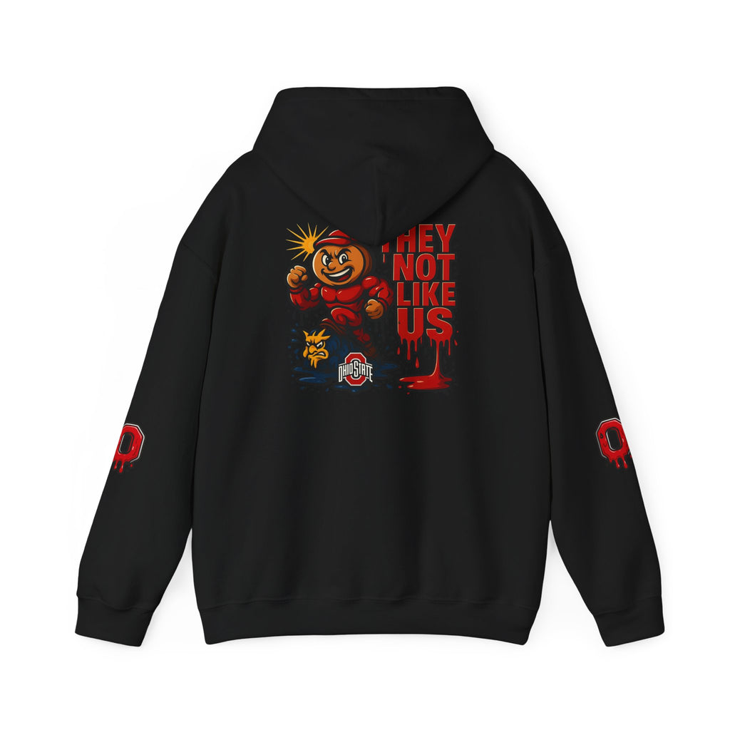 College Football Rivalry Unisex Hooded Sweatshirt, Ohio vs Michigan Drip STOMP!