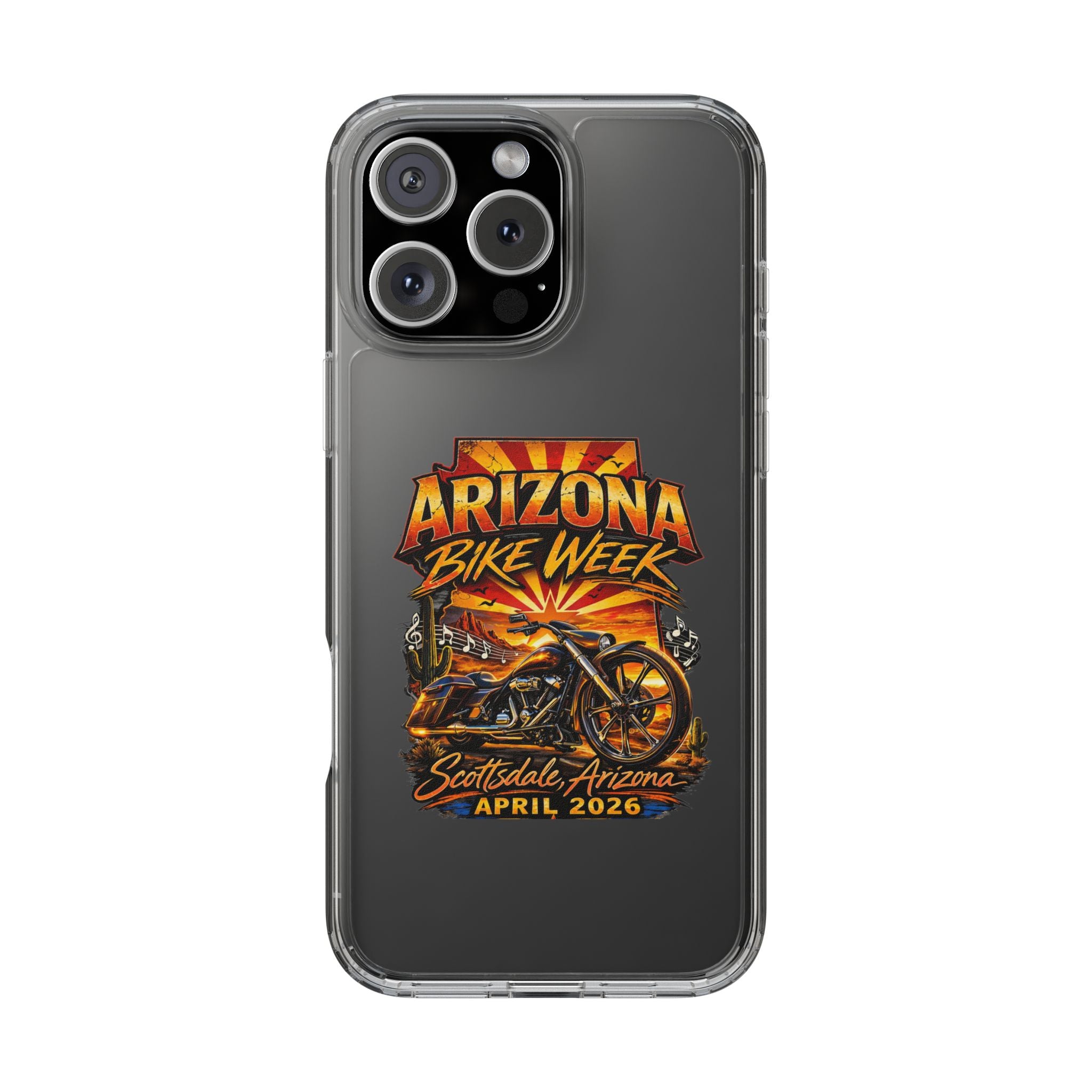 Arizona Bike Week April 2026 Scottsdale, Arizona Clear Cases
