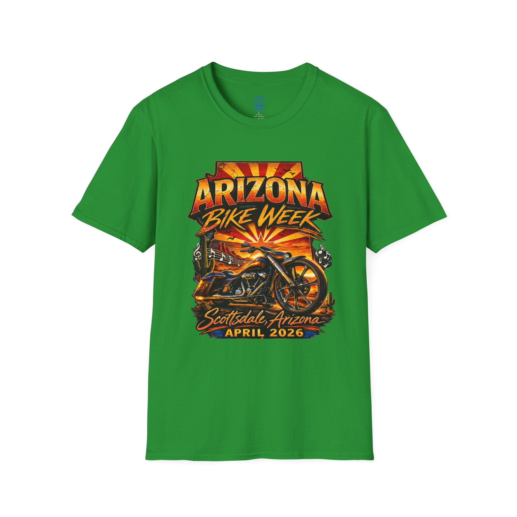 Arizona Bike Week April 2026 T-Shirt | Scottsdale Motorcycle Rally