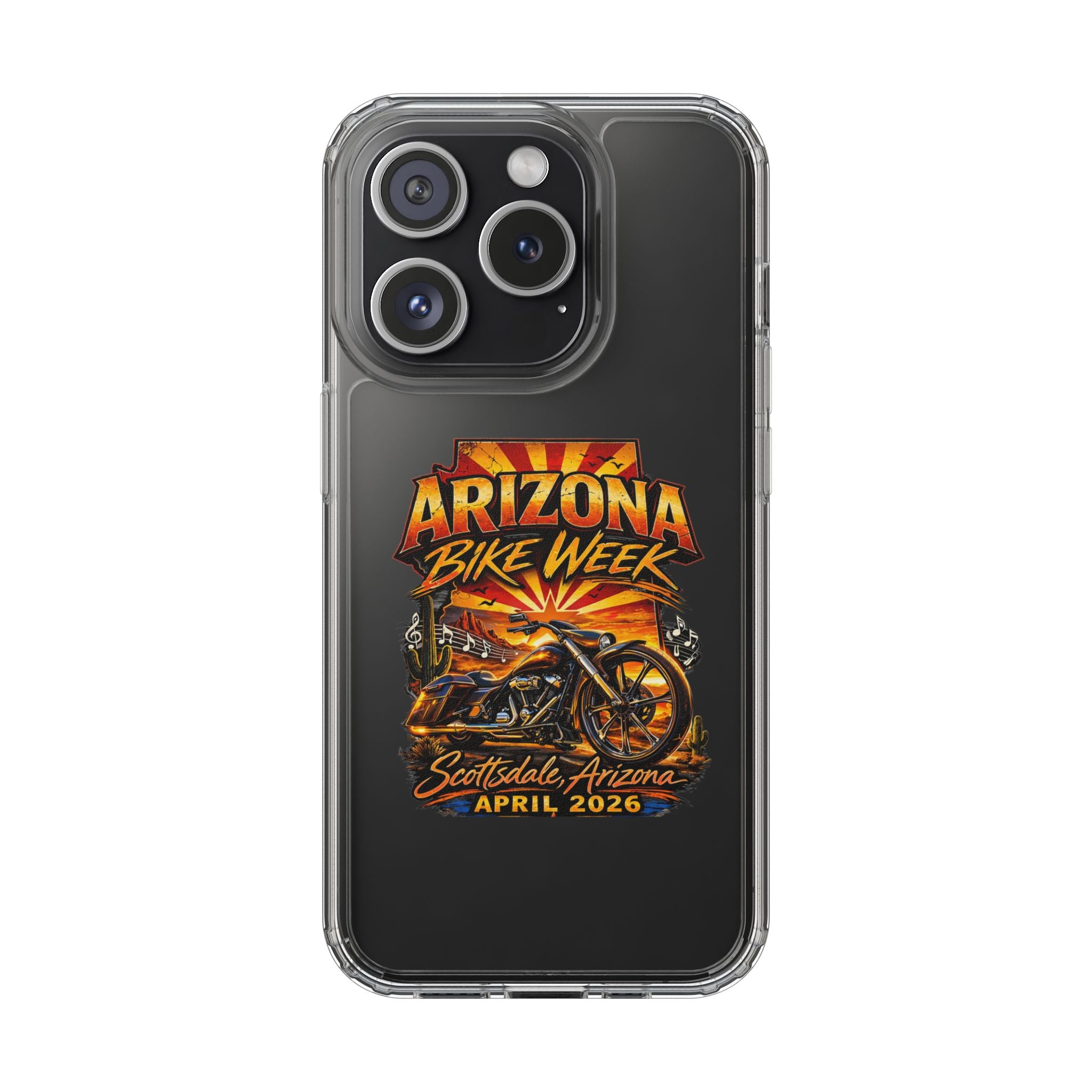 Arizona Bike Week April 2026 Scottsdale, Arizona Clear Cases