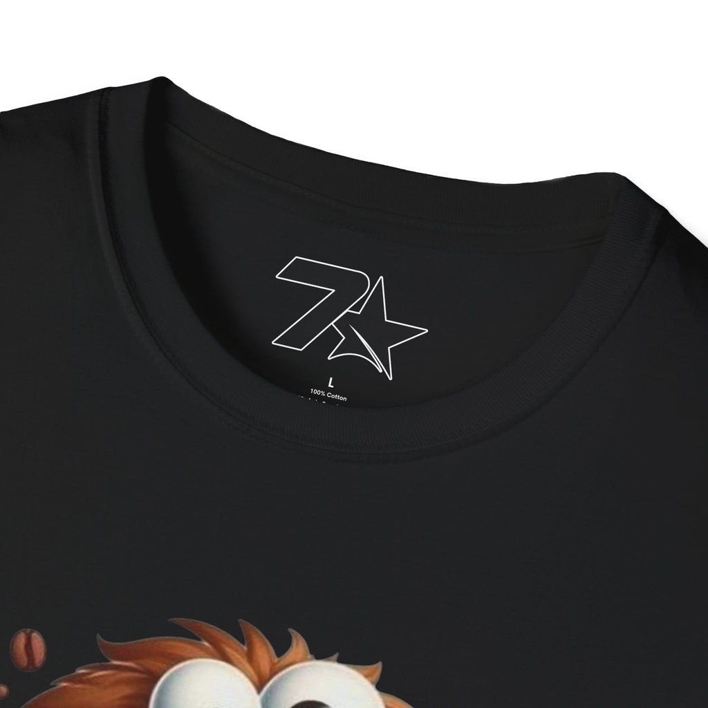 Coffee and Cookie Monster Funny Tee, Unisex T-Shirt, Gift for Coffee Lovers,