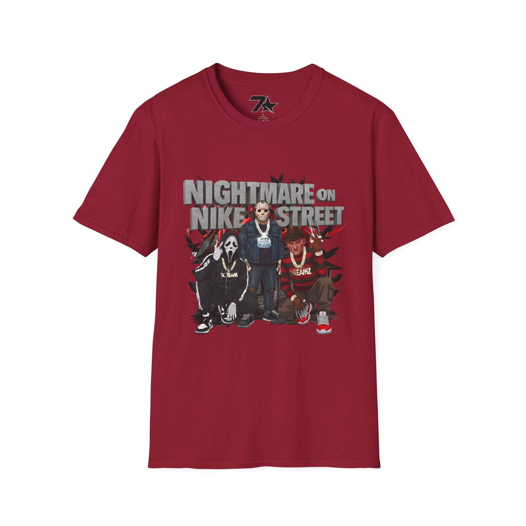 Nightmare on Sneaker Street T-Shirt — Horror Sneakerhead Tee