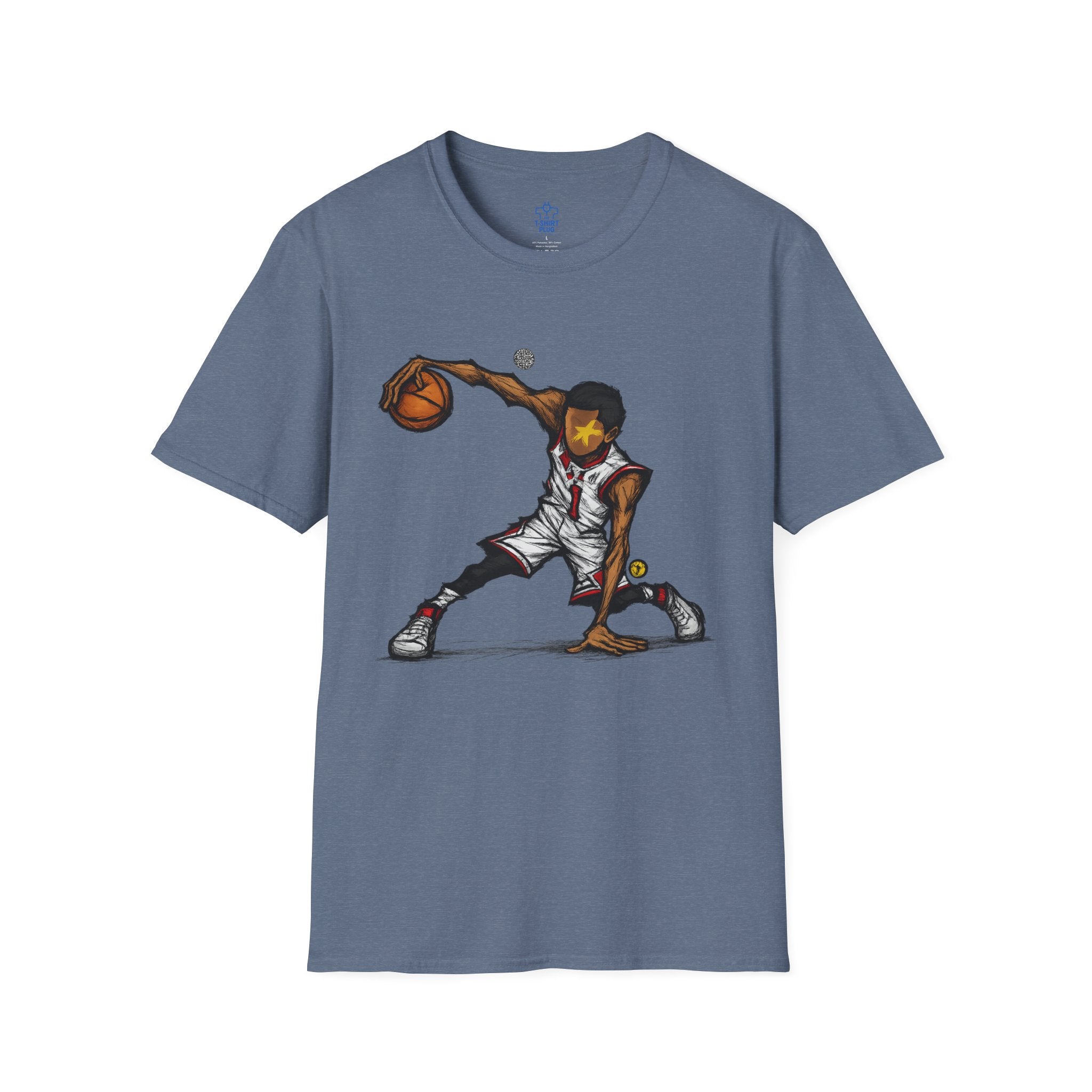 Basketball Dribbling Drill Crossover T-Shirt | Training Skill Tee