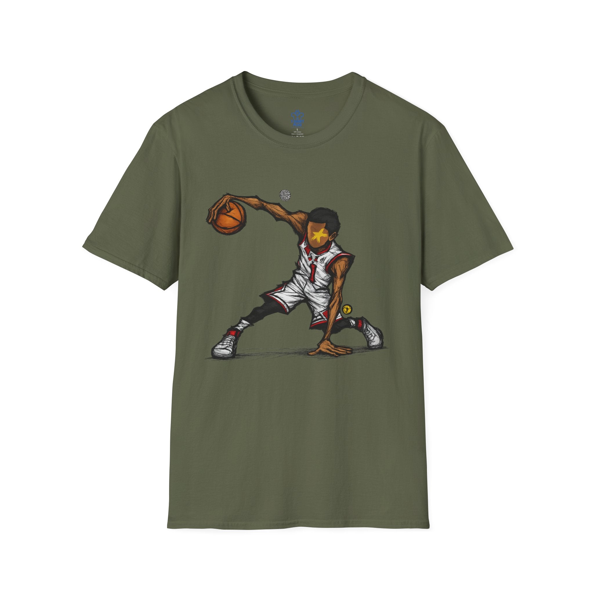 Basketball Dribbling Drill Crossover T-Shirt | Training Skill Tee