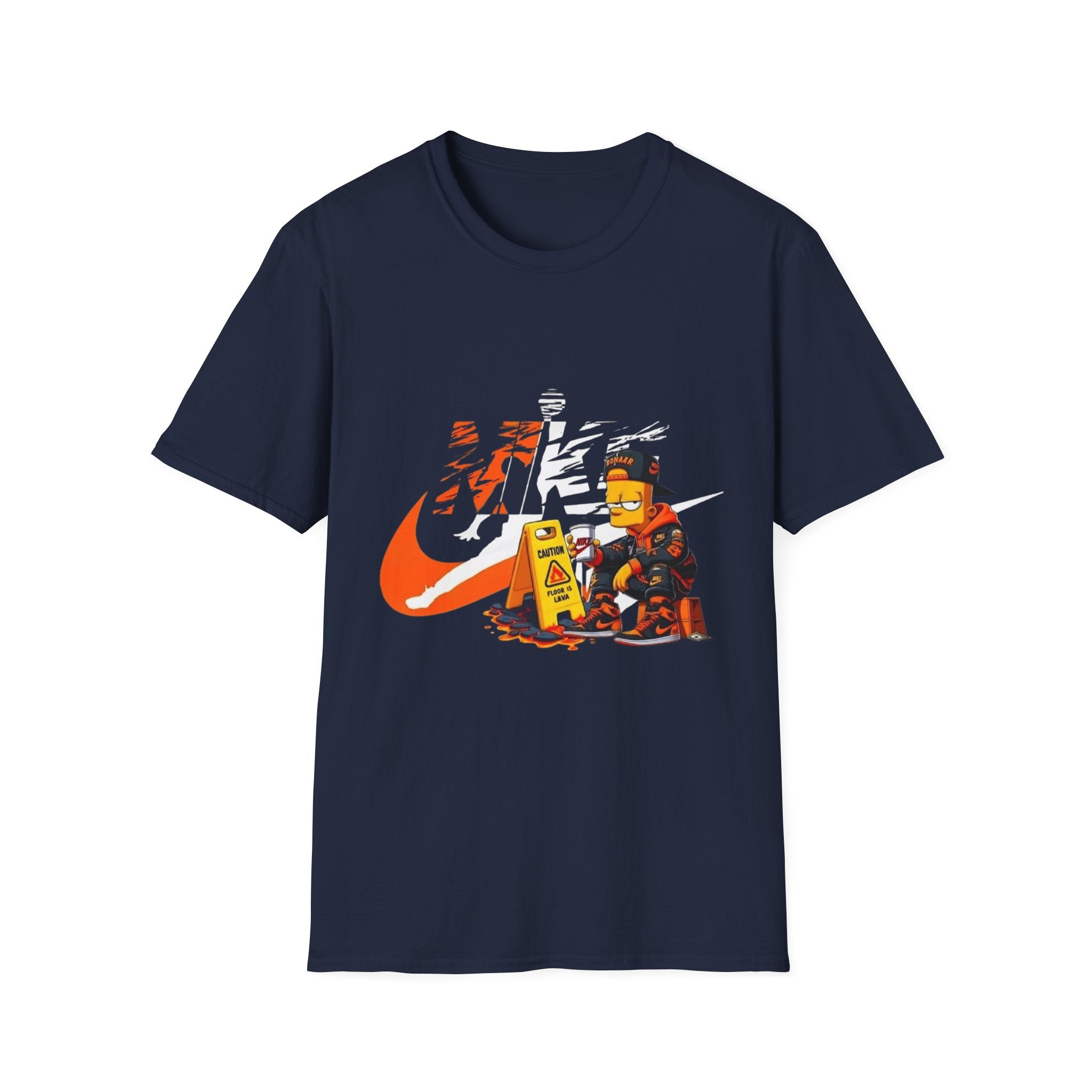 Lava Flow Streetwear Cartoon Art T-Shirt