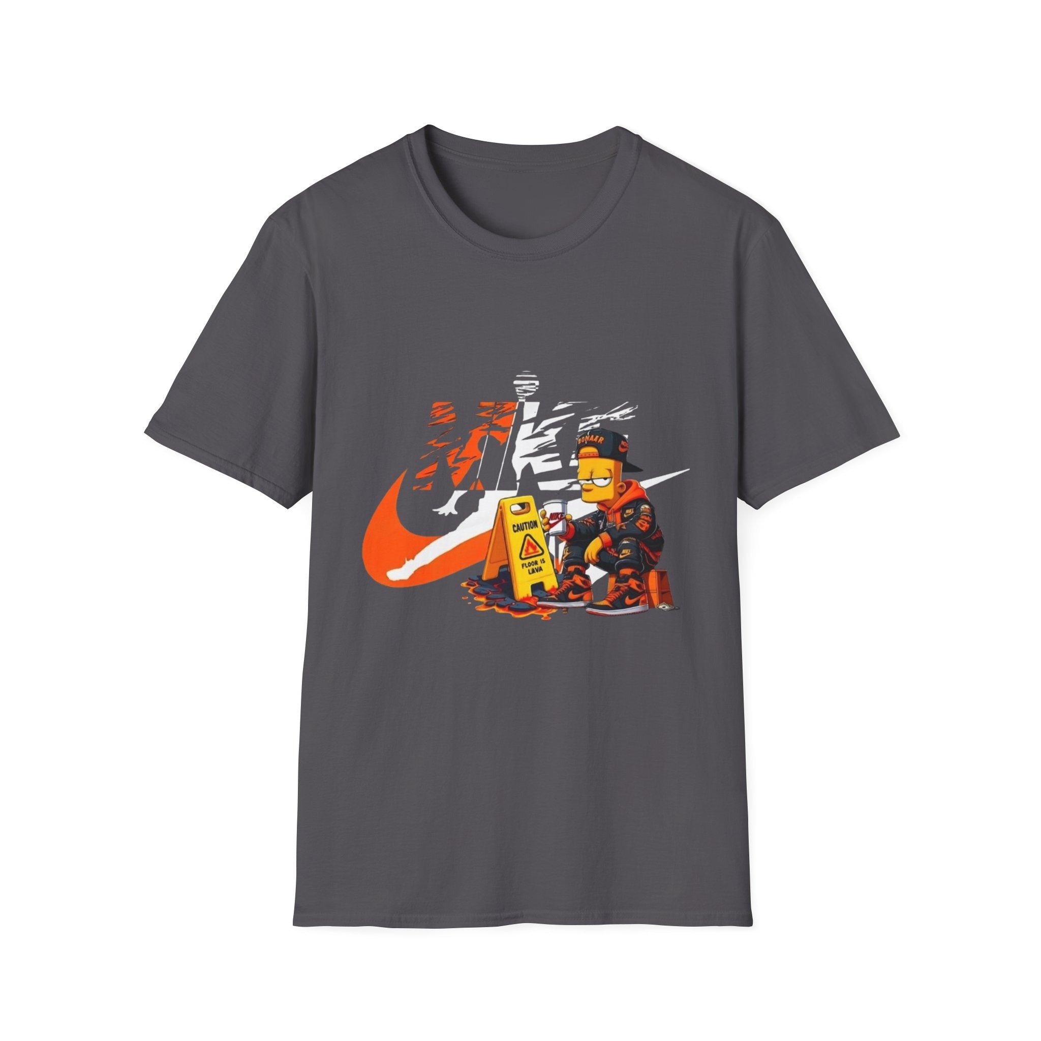 Lava Flow Streetwear Cartoon Art T-Shirt