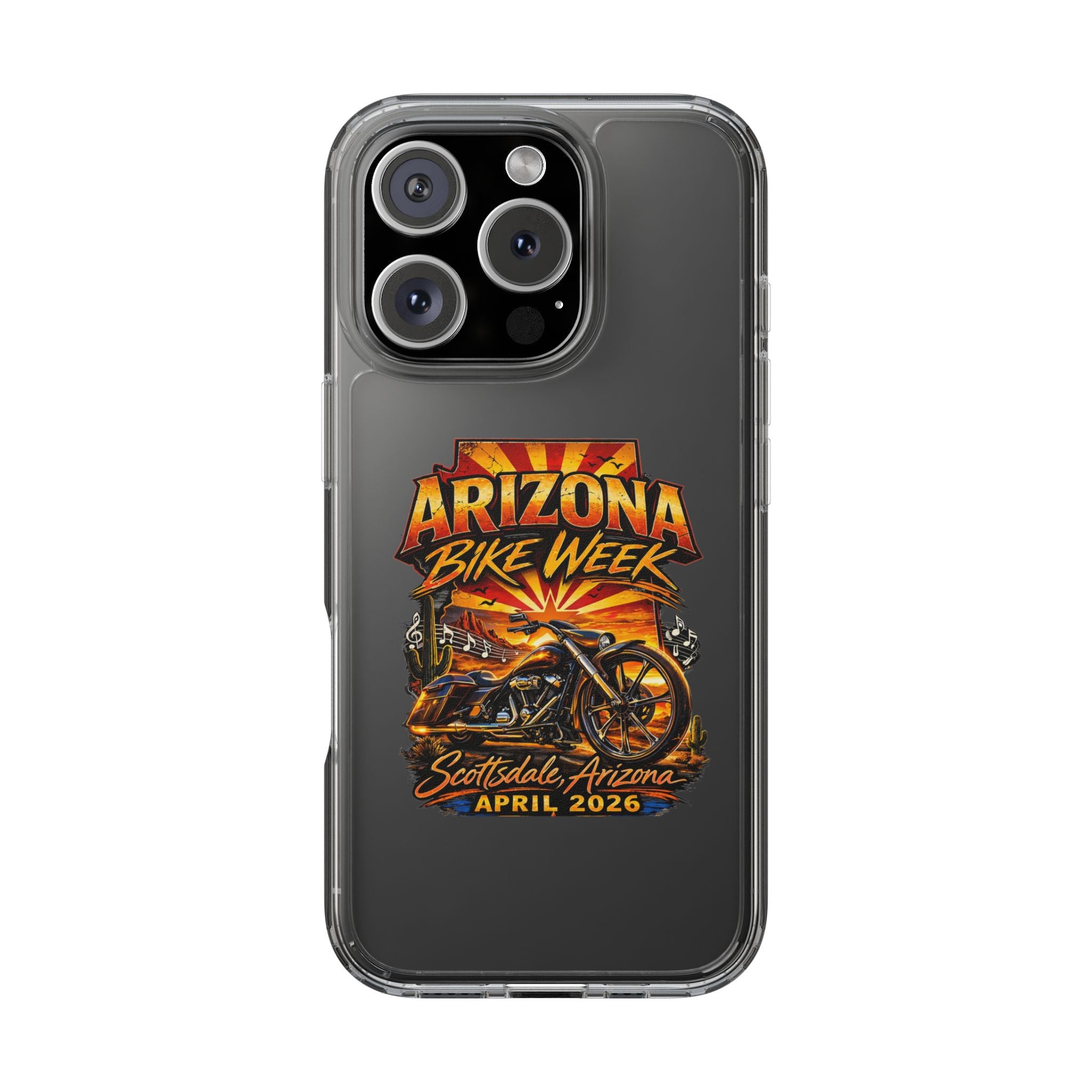 Arizona Bike Week April 2026 Scottsdale, Arizona Clear Cases