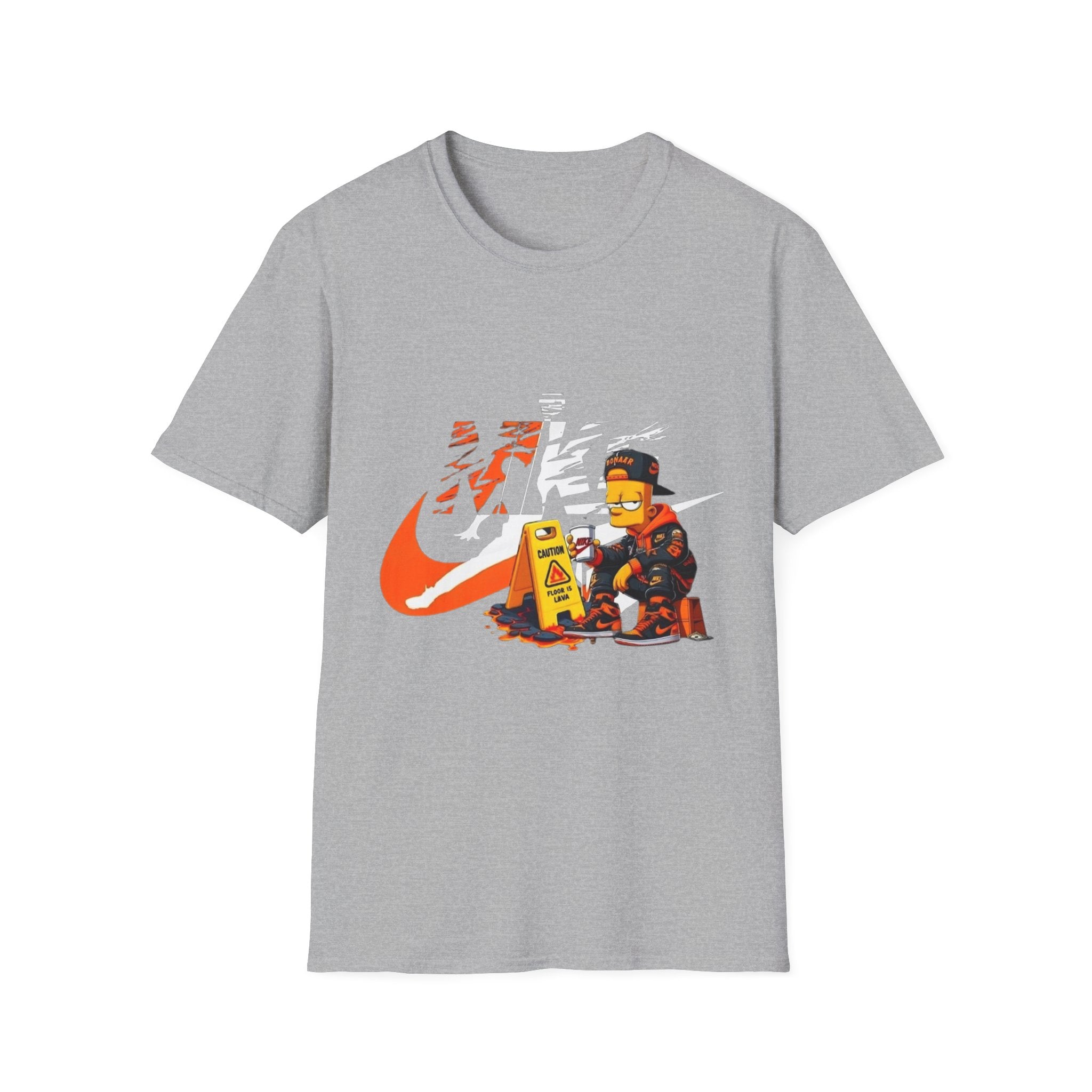 Lava Flow Streetwear Cartoon Art T-Shirt