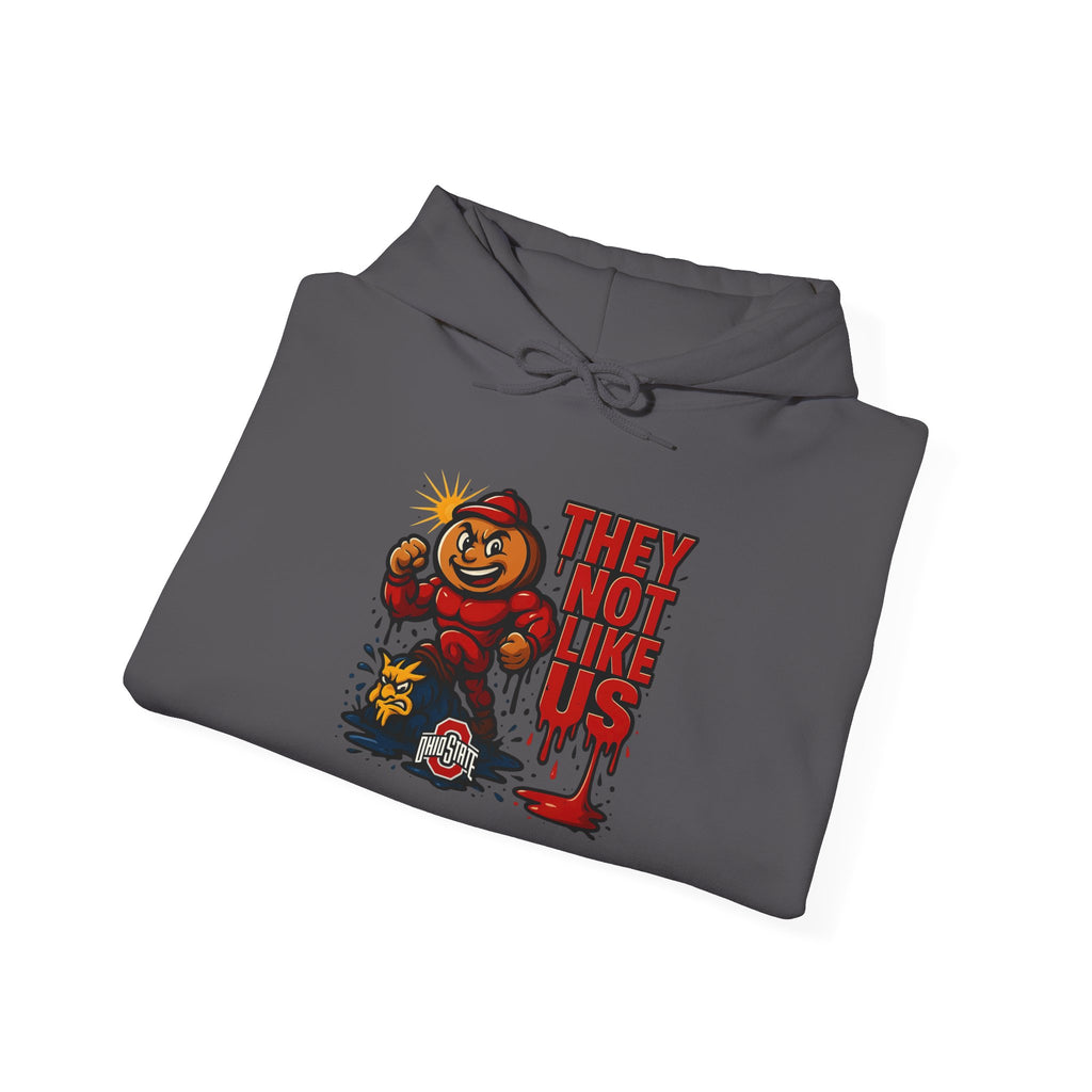 College Football Rivalry Unisex Hooded Sweatshirt, Ohio vs Michigan Drip STOMP!