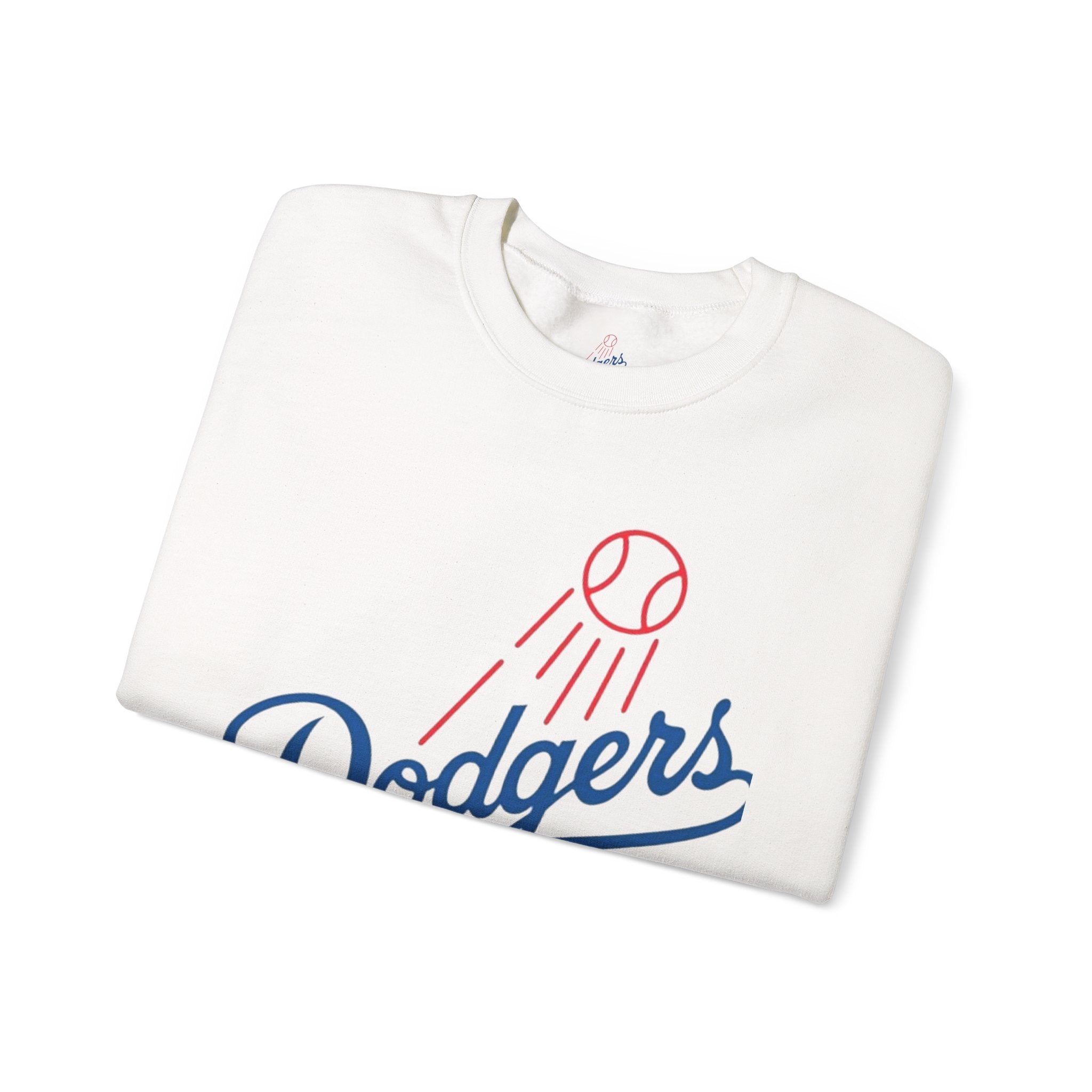 LA Dodgers World Series Champions Crewneck Sweatshirt, Raglan Sleeve, 4 Prints