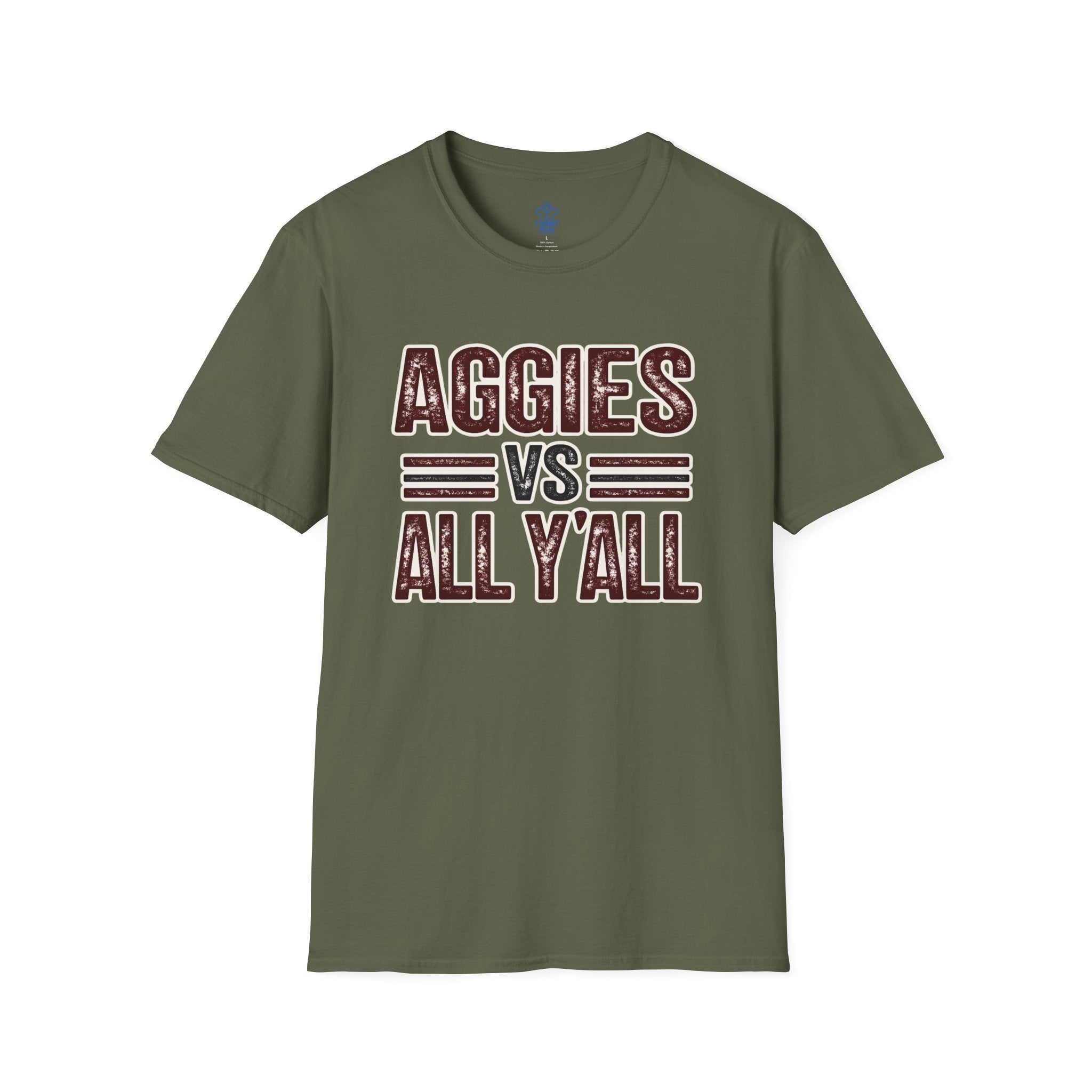 Aggies VS All Y'all Texas A&M T-Shirt