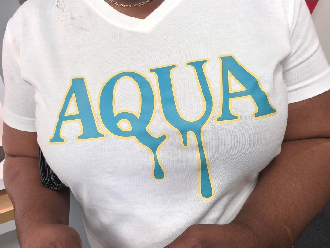 Aqua ladies Hot! Tee with Drip